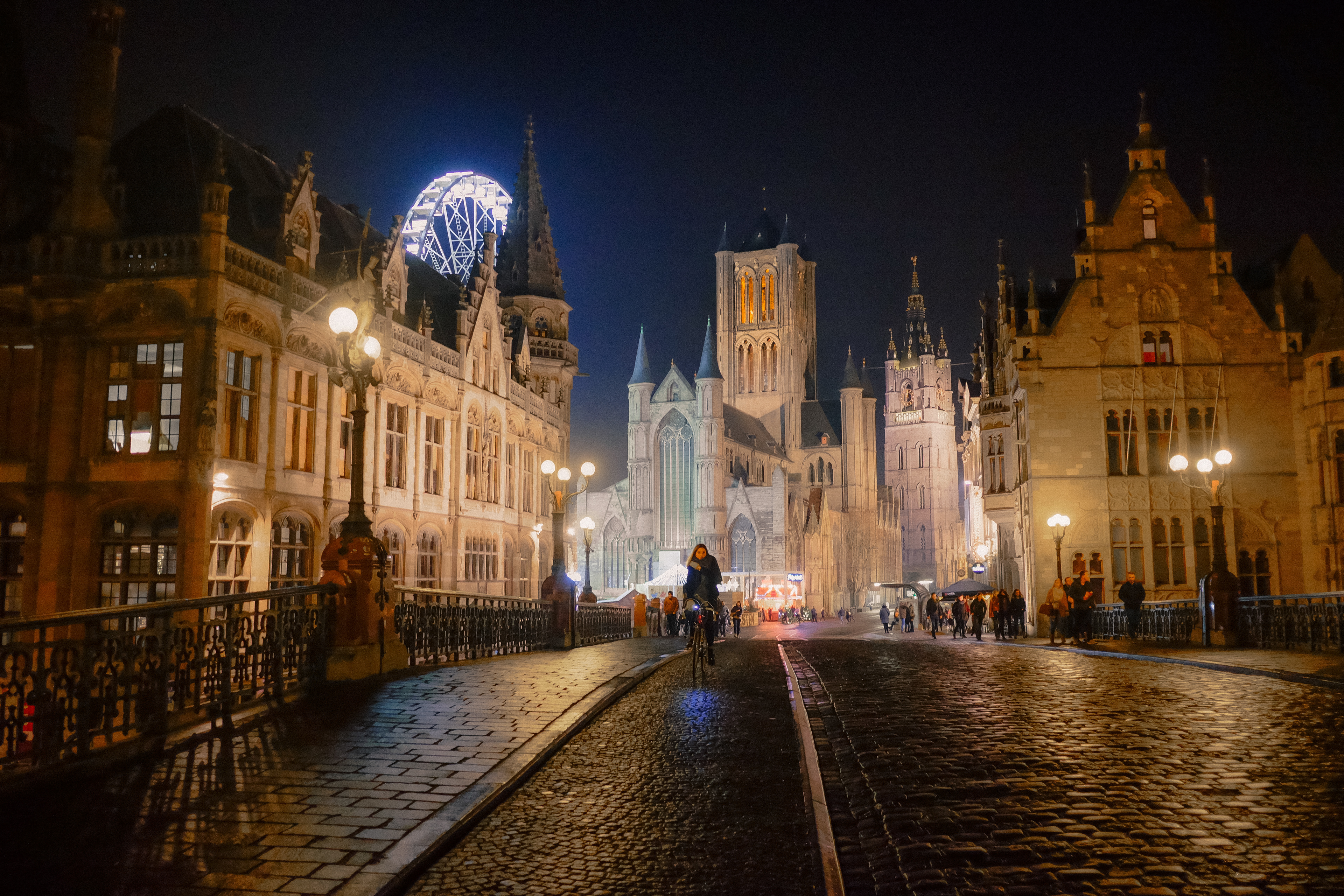 View from Sint-Michielsbrug, Ghent