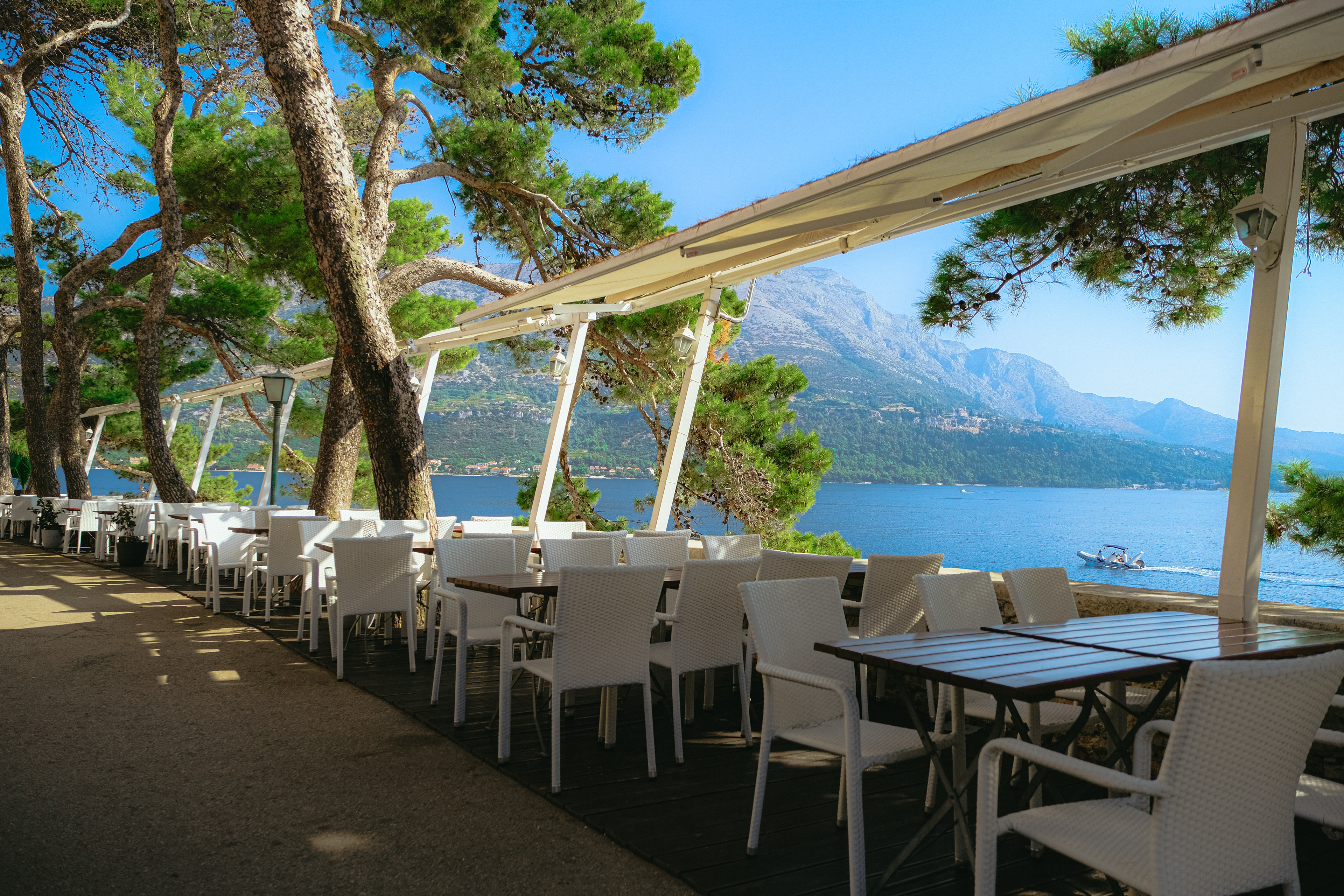 Korčula water front