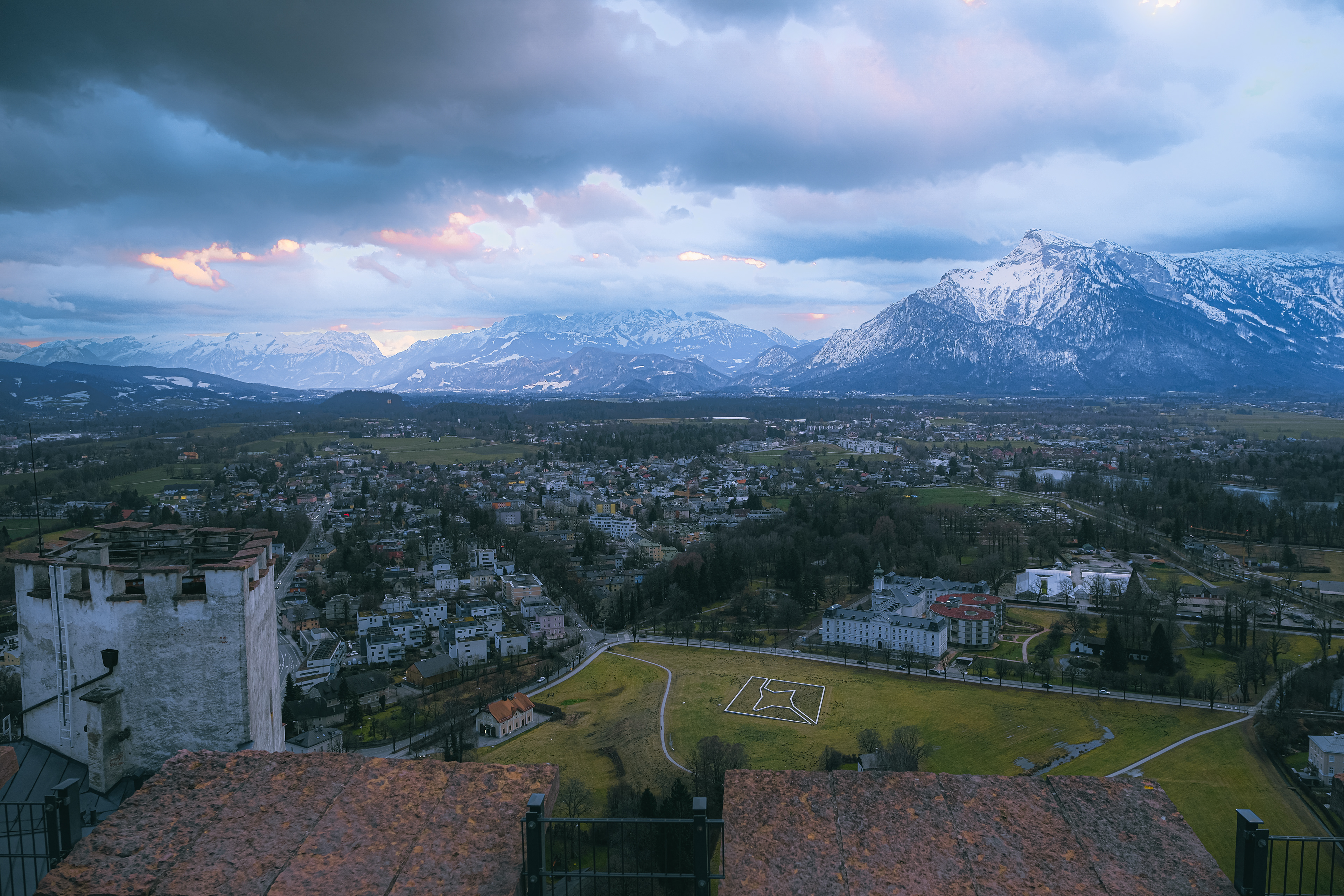 View from Fortress Hohensalzburg, Salzburg