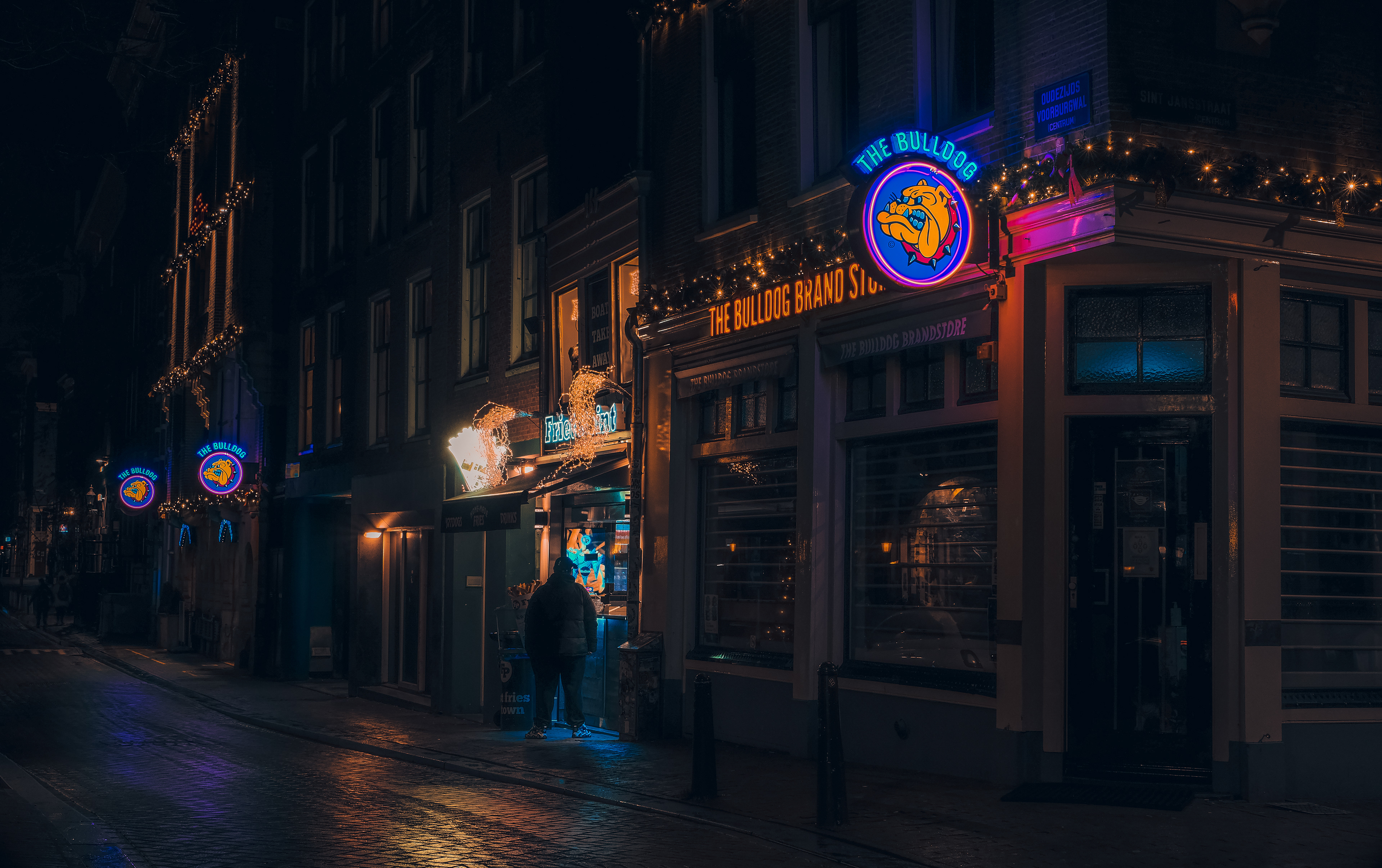 "De Wallen" by night, Amsterdam