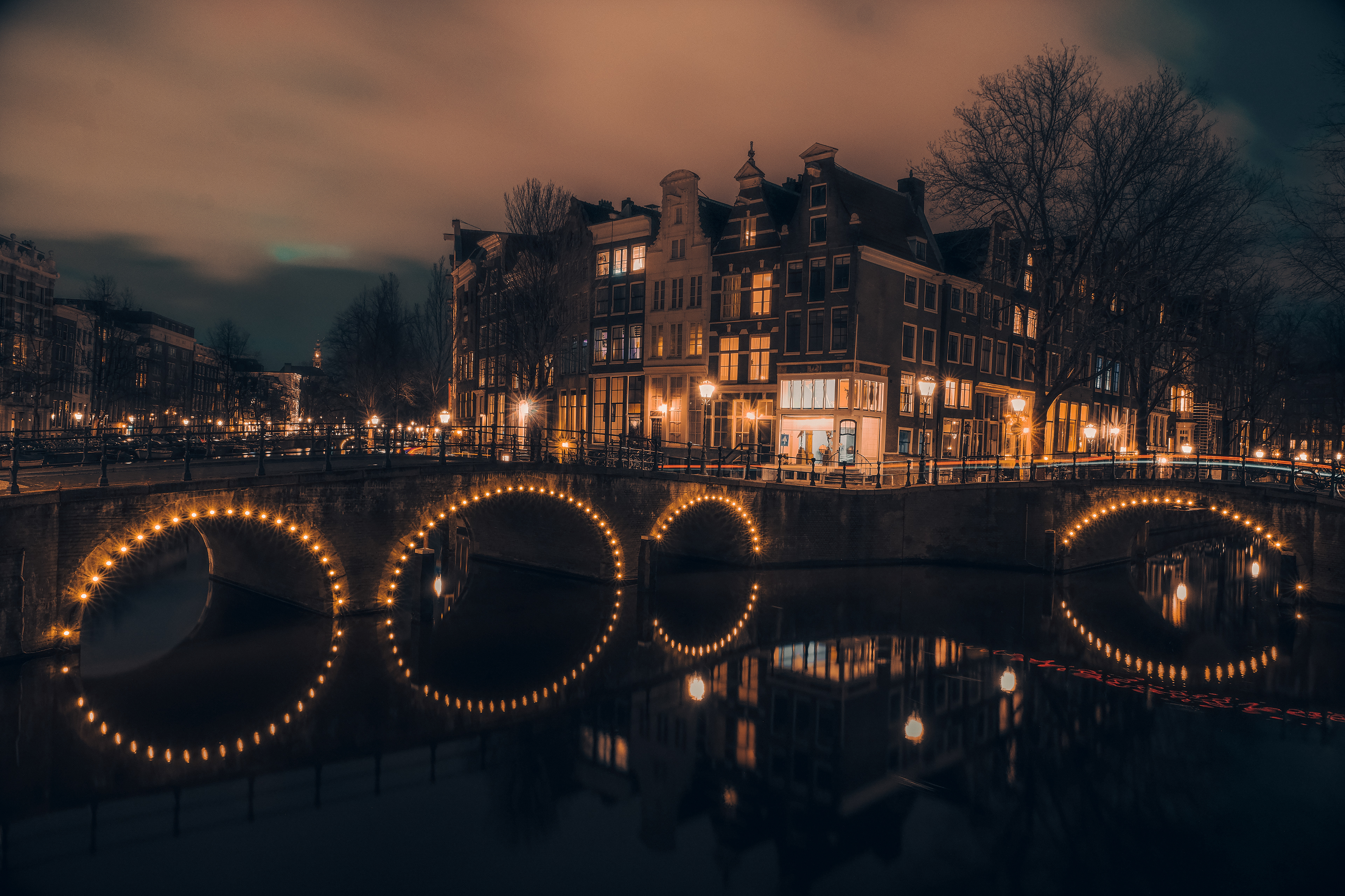 Keizersgracht by night, Amsterdam
