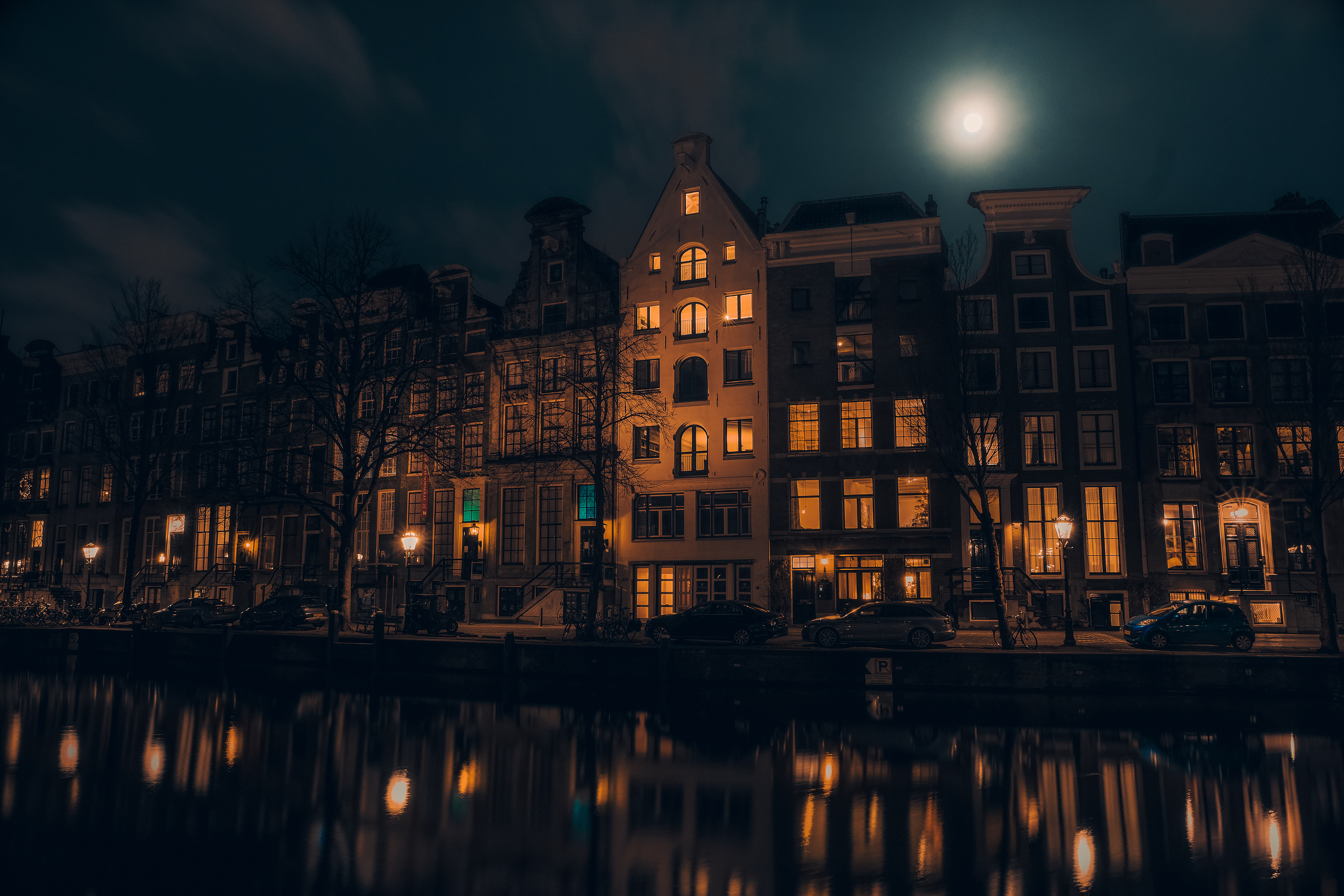 Keizersgracht by night, Amsterdam