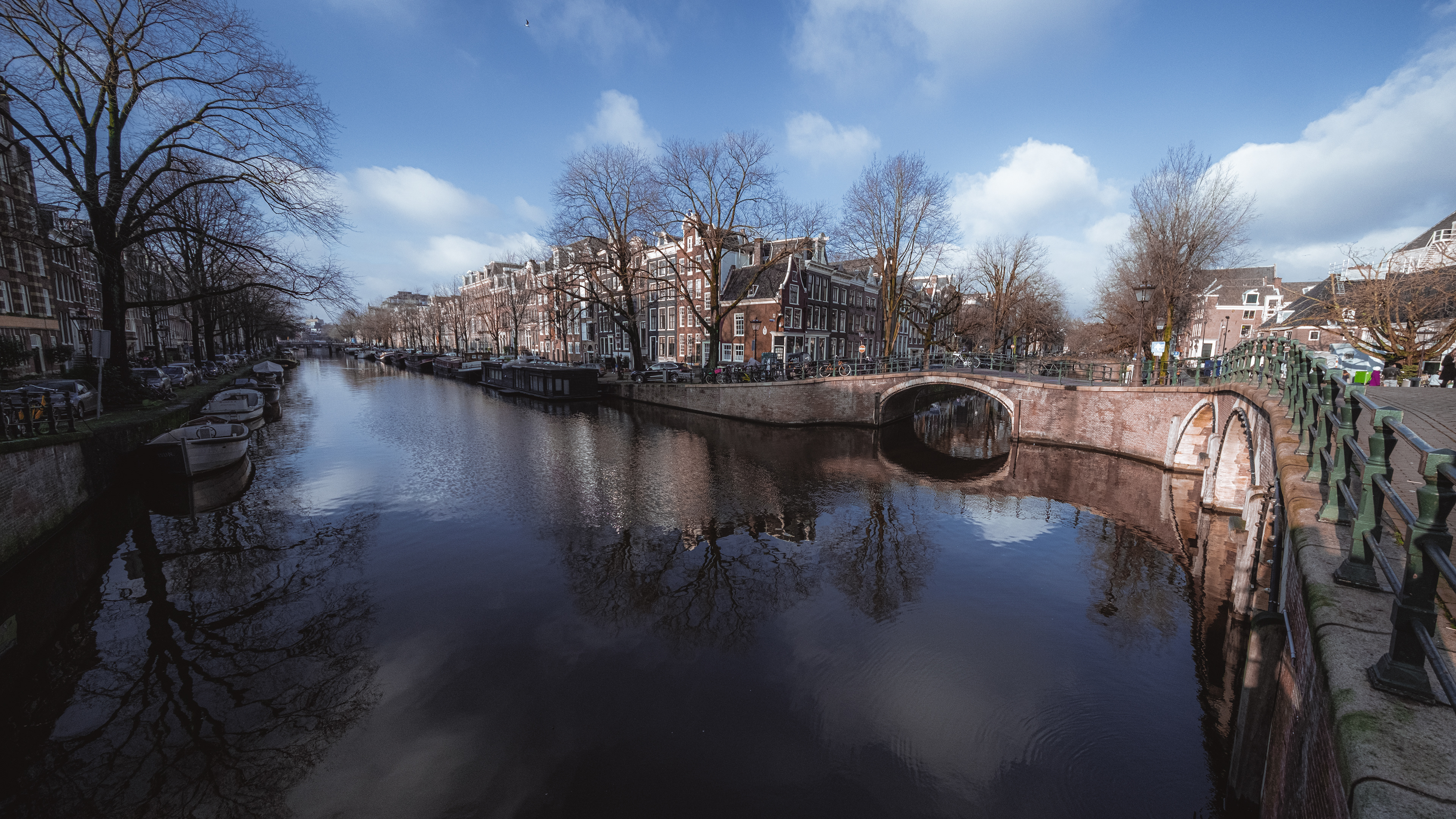 Winter in Keizersgracht, Amsterdam