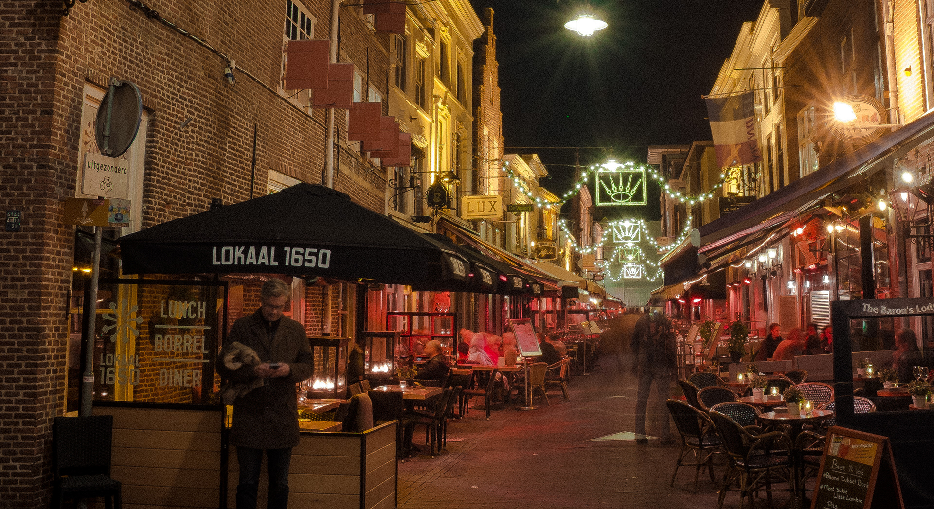 Korte Putstraat by night,  's-Hertogenbosch