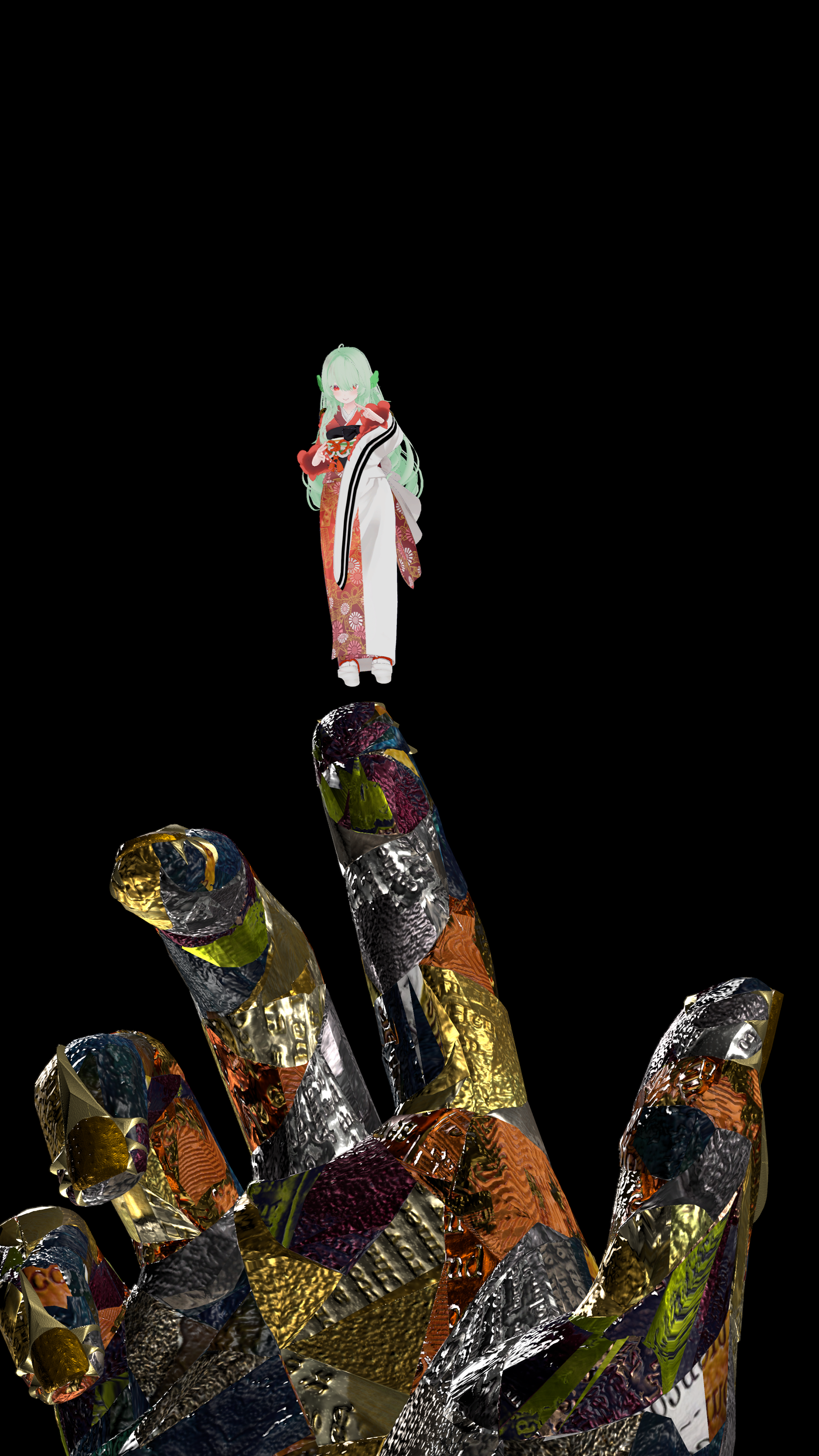 Live VR Immersive Guided Tour of "The Continuous Present: Part 1: To Stop Time", at Raindance Immersive Festival, June 2025. Virtual Photograph by Nopied.