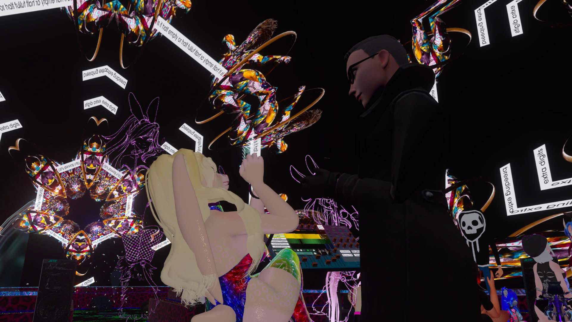 Ru & rVb | "Circle Series: Feminine with Vacant Grasp" | Kaleidosky VR Art & Culture Expo | 11/11/2023