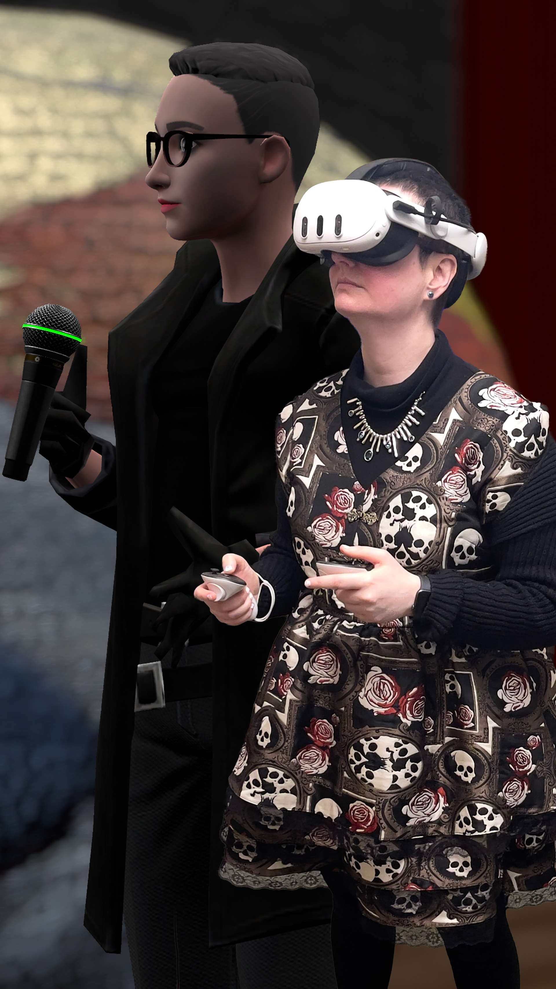 ReVerse Butcher, physical vs virtual, 2025.