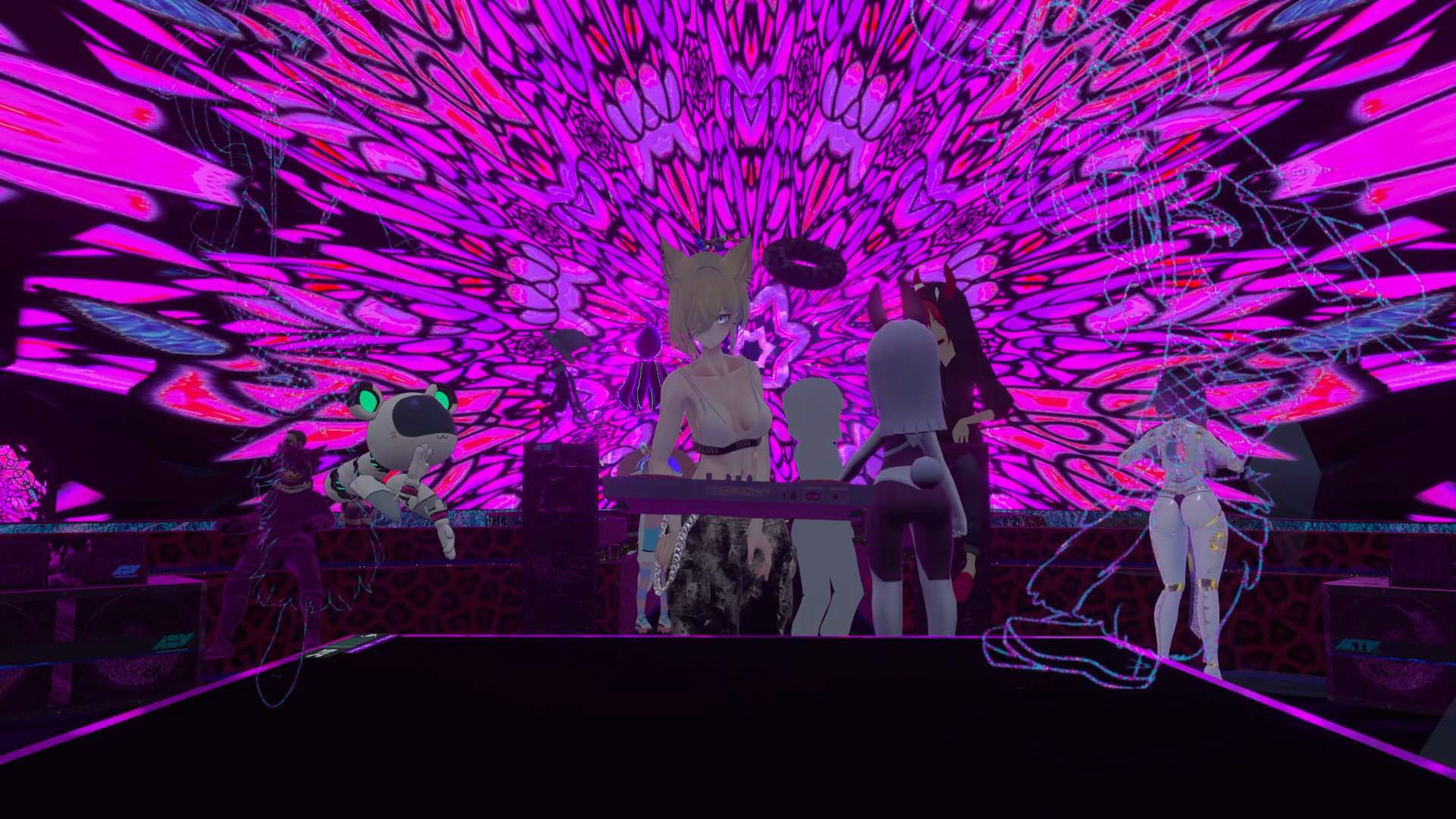 Ariel Emerald, Softly Steph, Lesse | DJ, Dance/Visuals, Lighting | Kaleidosky VR Art & Culture Expo | 11/11/2023