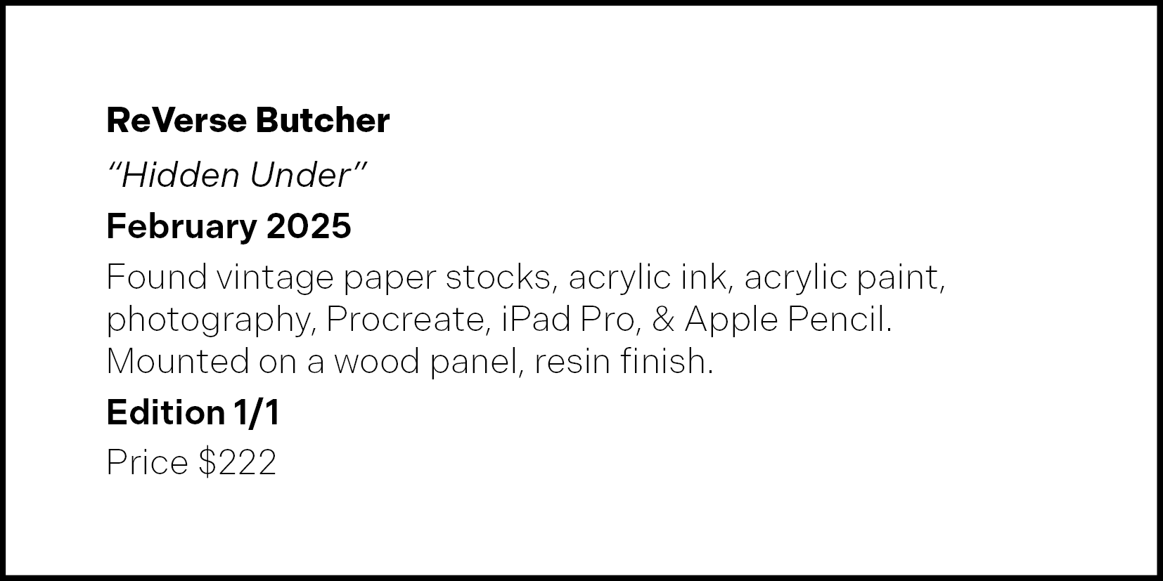 All prices are in Australian Dollars, & w/ the postage/shipping costs additional, at the buyer's cost.