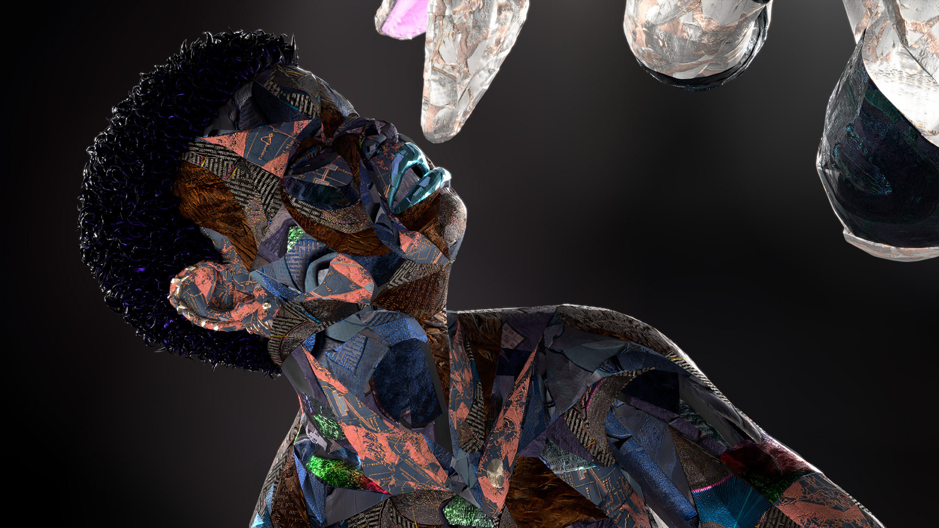 3D Render of "Ouroboros", from "The Continuous Present", by ReVerse Butcher