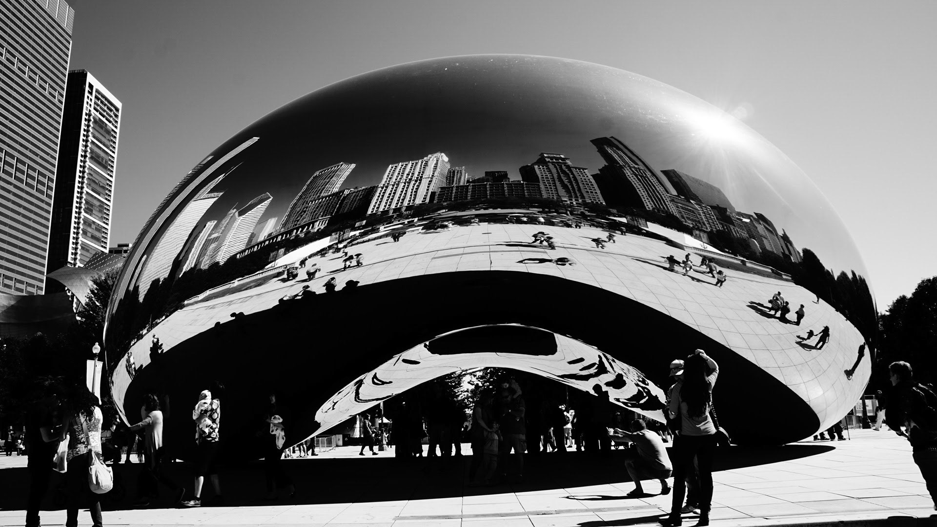 "The Bean" in Chicago
