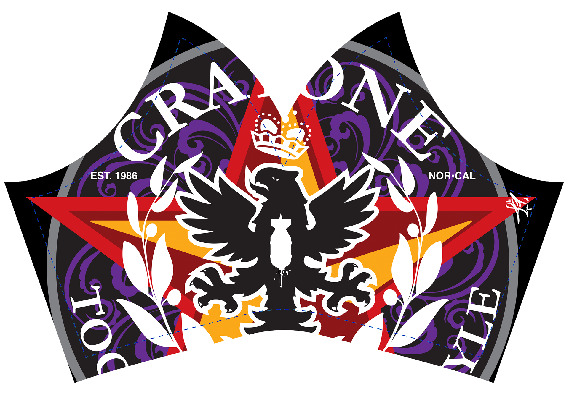 Corona Face Mask - Cray Bird Official Logo