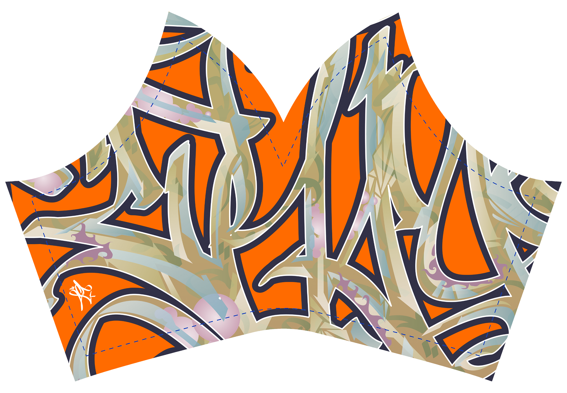 Corona Face Mask - Burner Tag