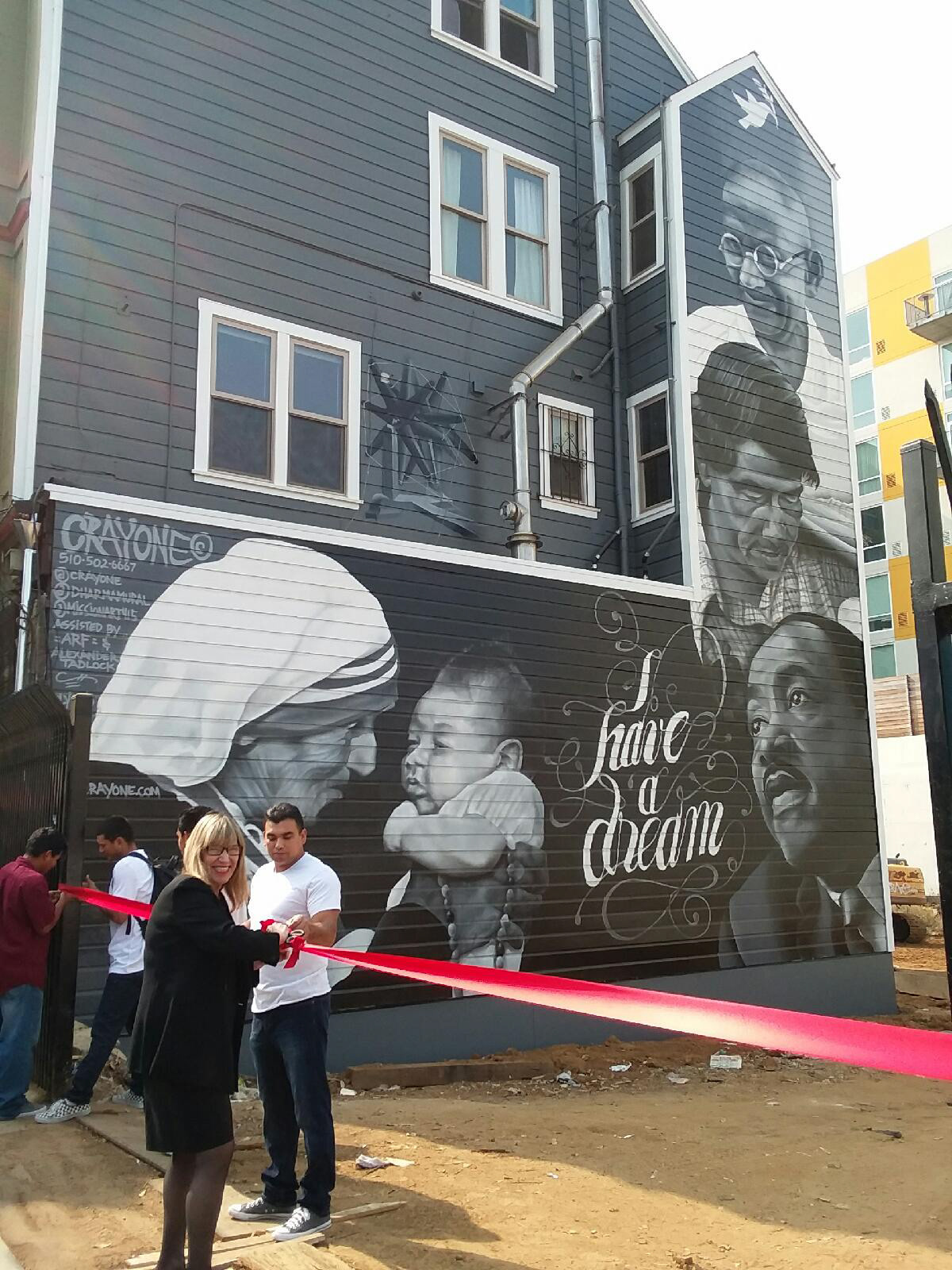 It even included a ribbon cutting ceremony.