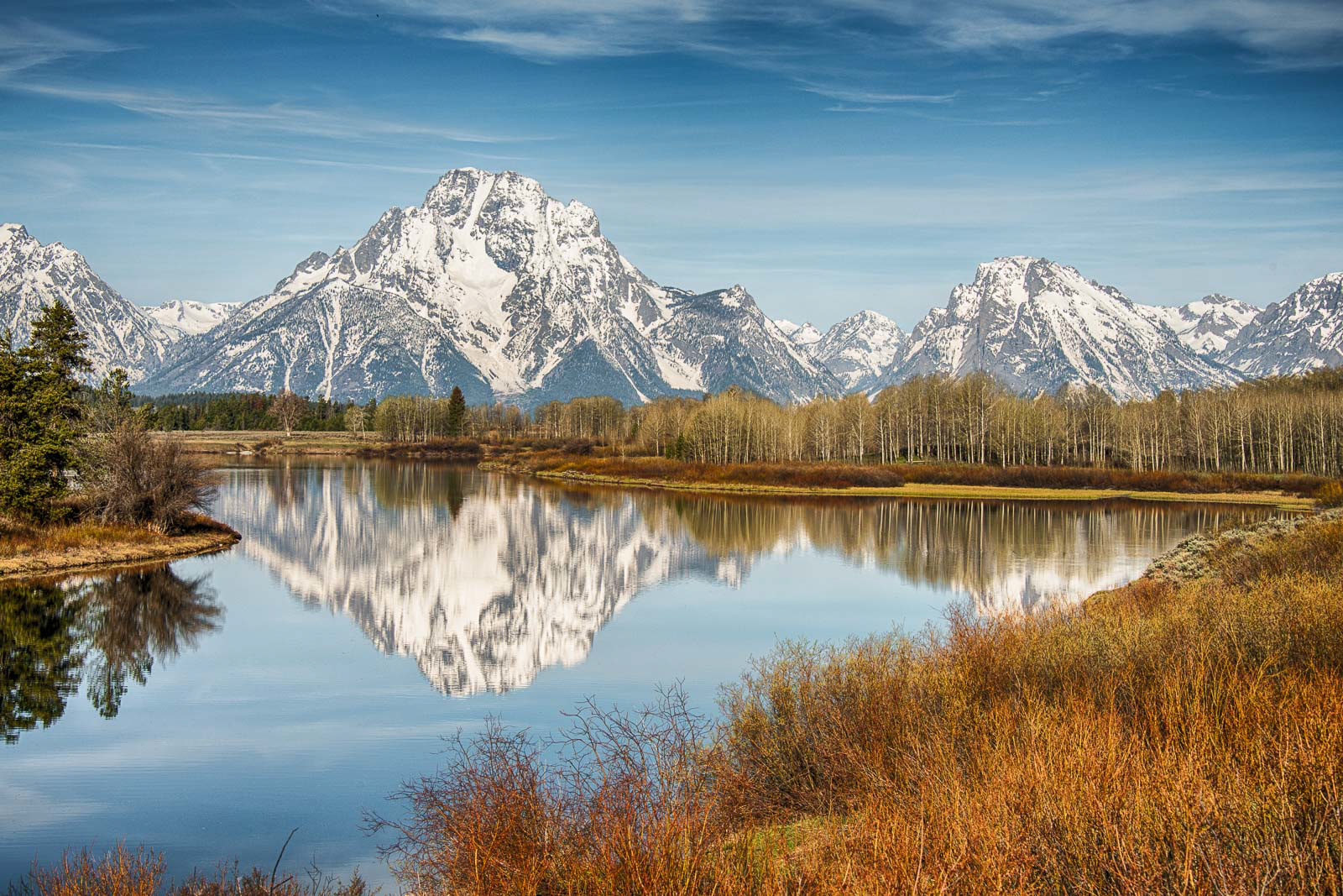 Oxbow Bend of Snake River