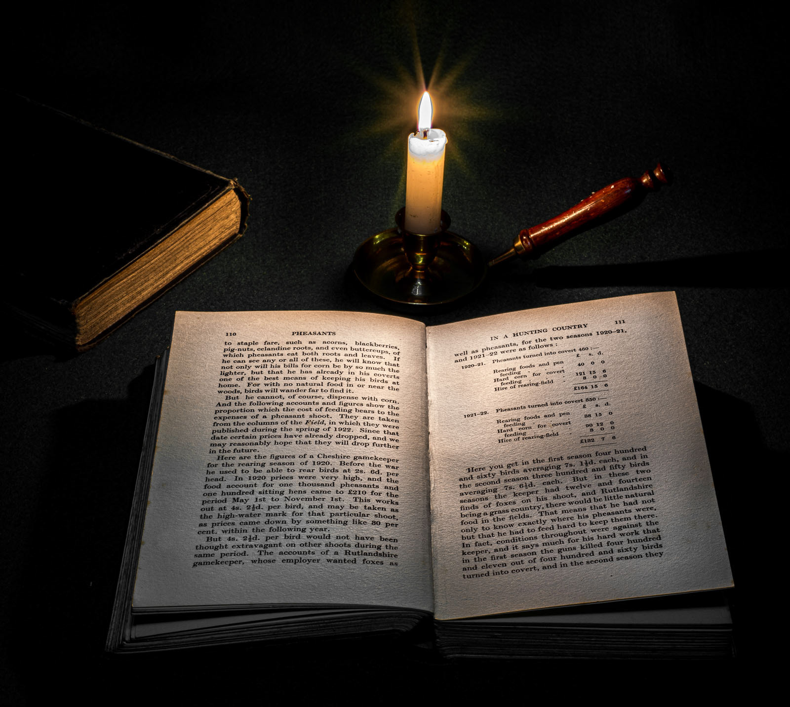 Reading by Candlelight