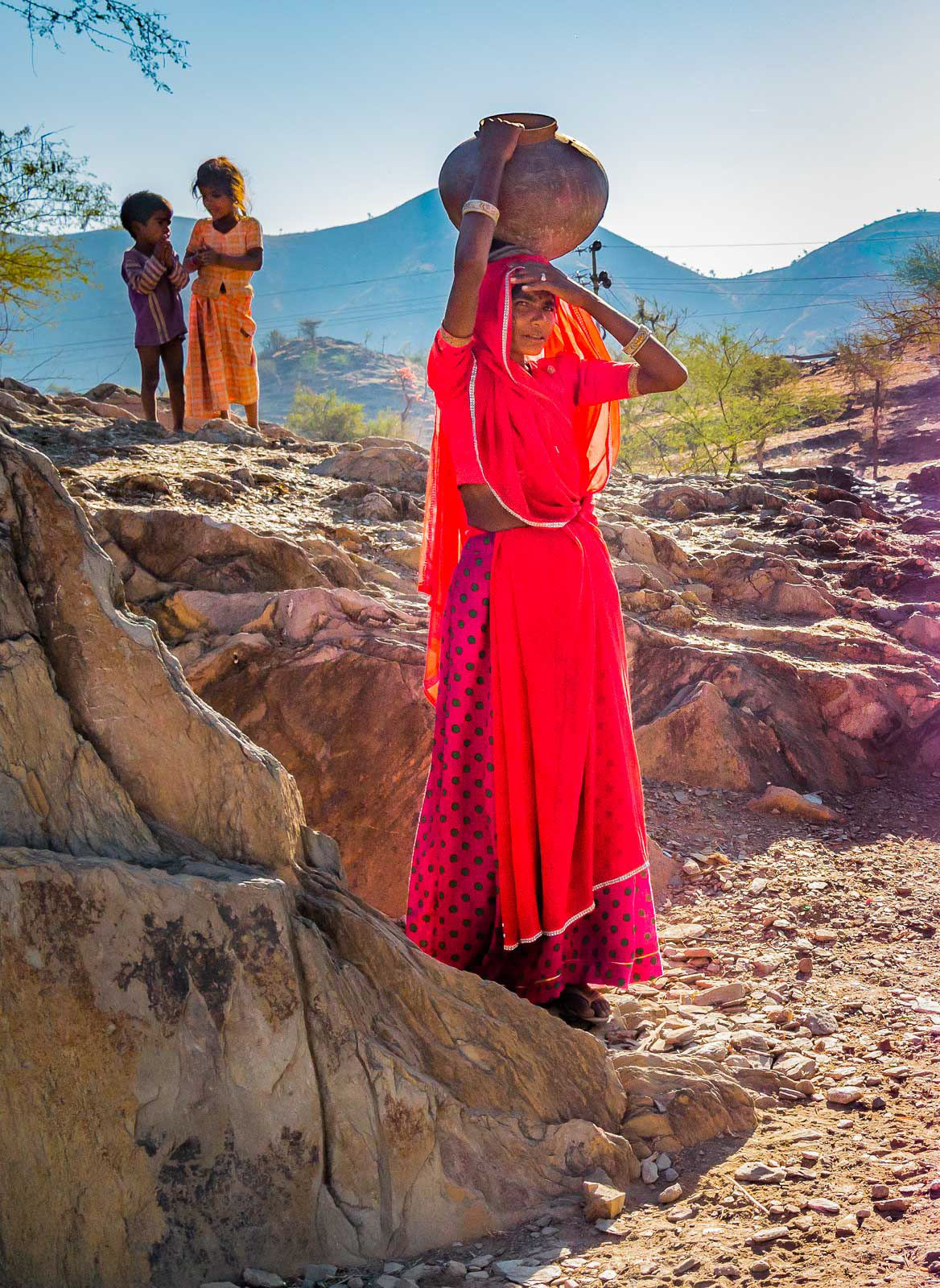 Mummy's Fetching the Water