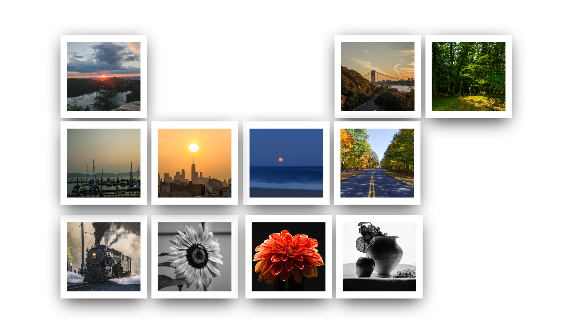 mini square prints