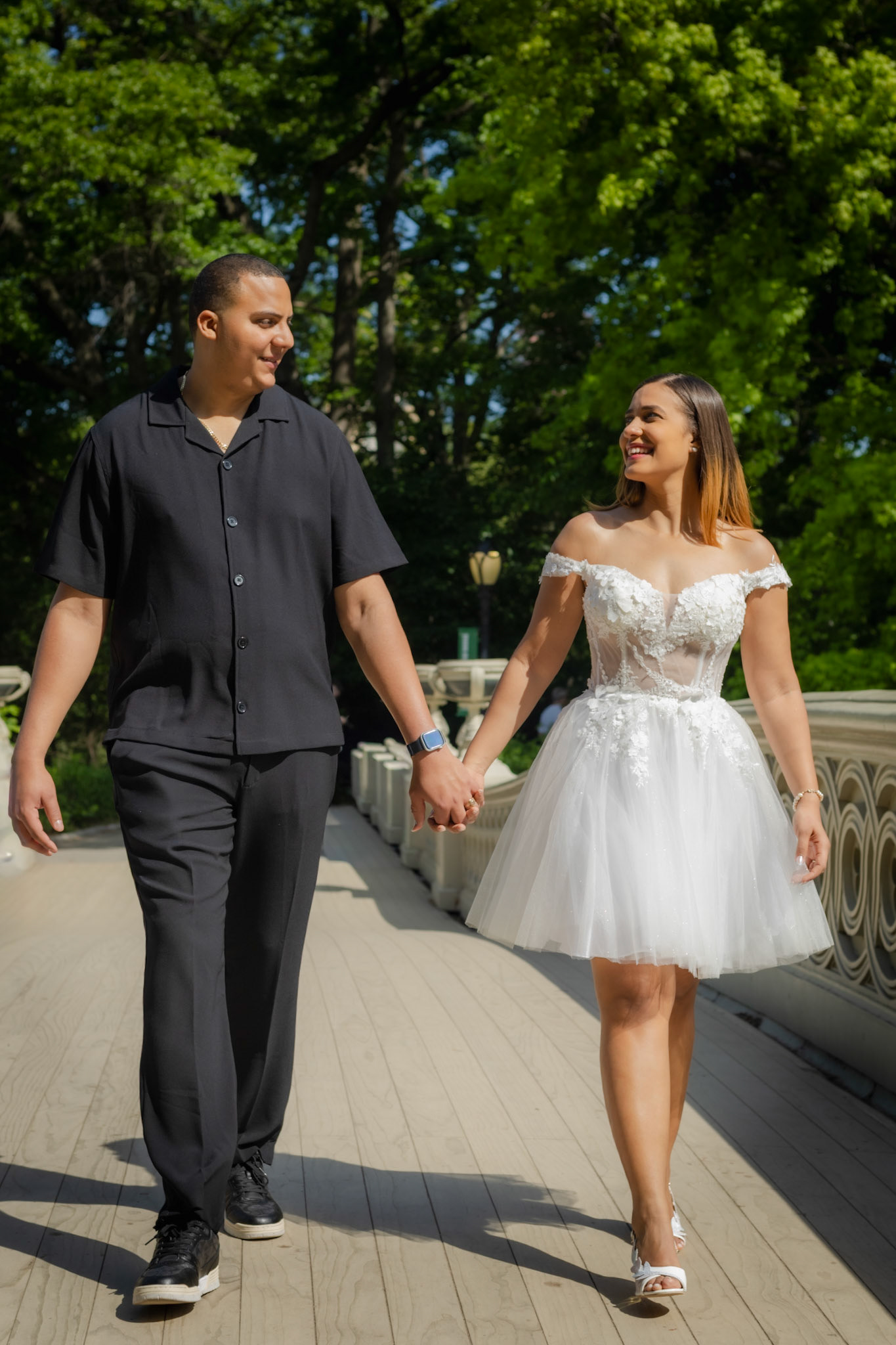 Eliana & Robinson Elopement Central Park 2026