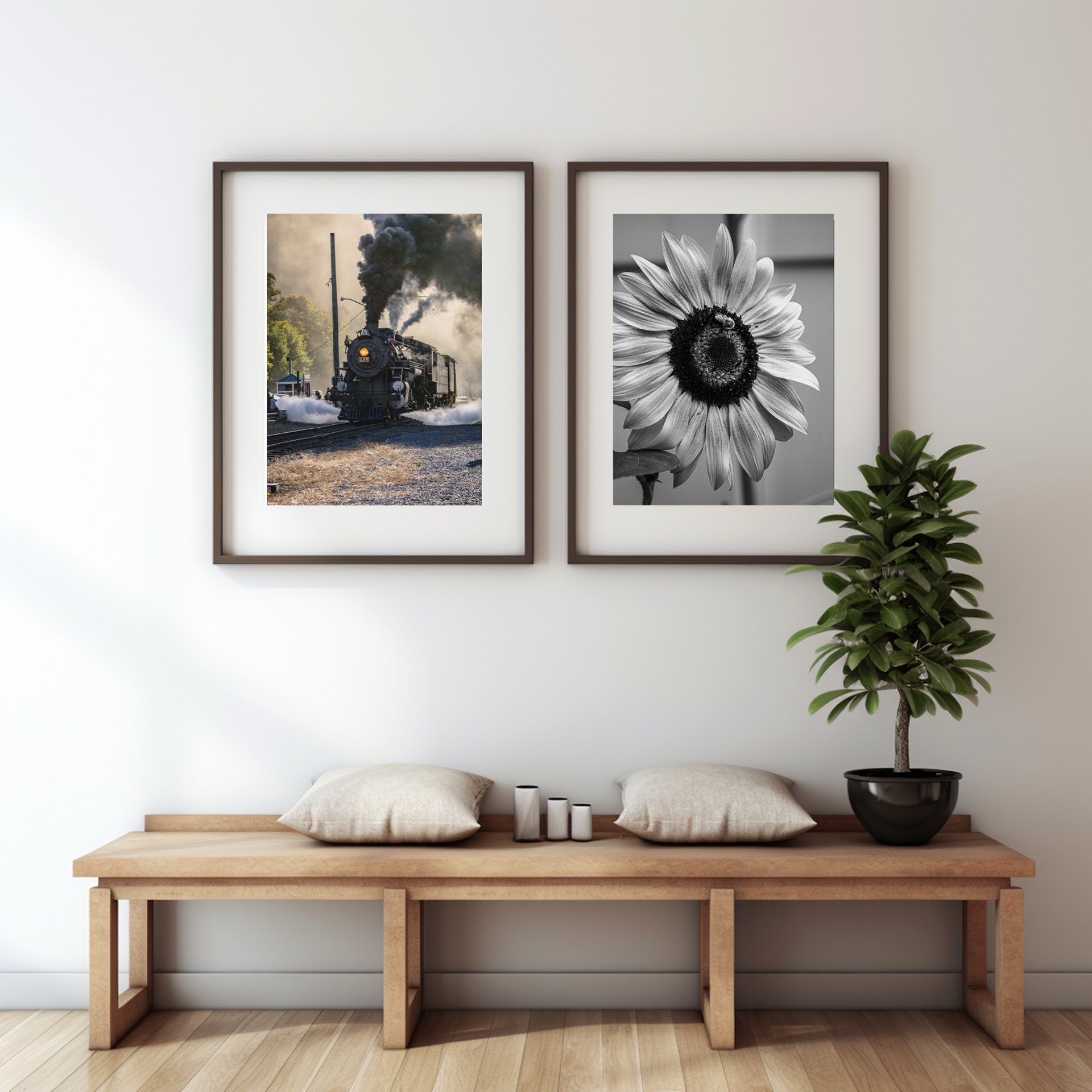 The Traveler & When is Grey In the Bloom 11 x 17