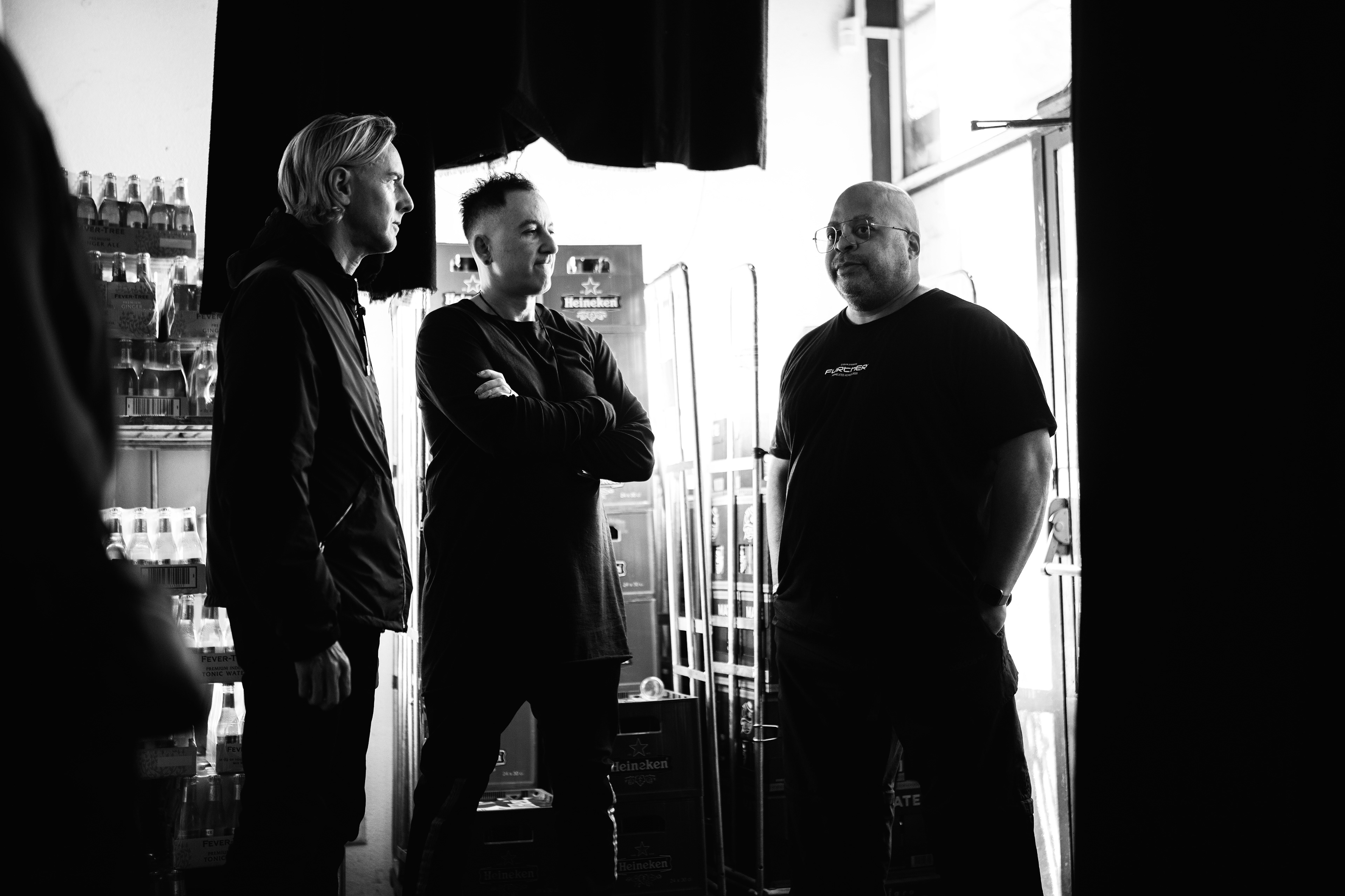 Richie Hawtin, Dubfire & DJ Bone, Amsterdam, 2025.