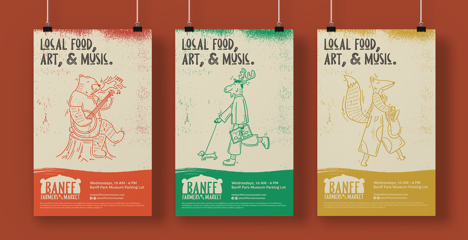 Pen Pals Design Co. Banff Farmers Market
