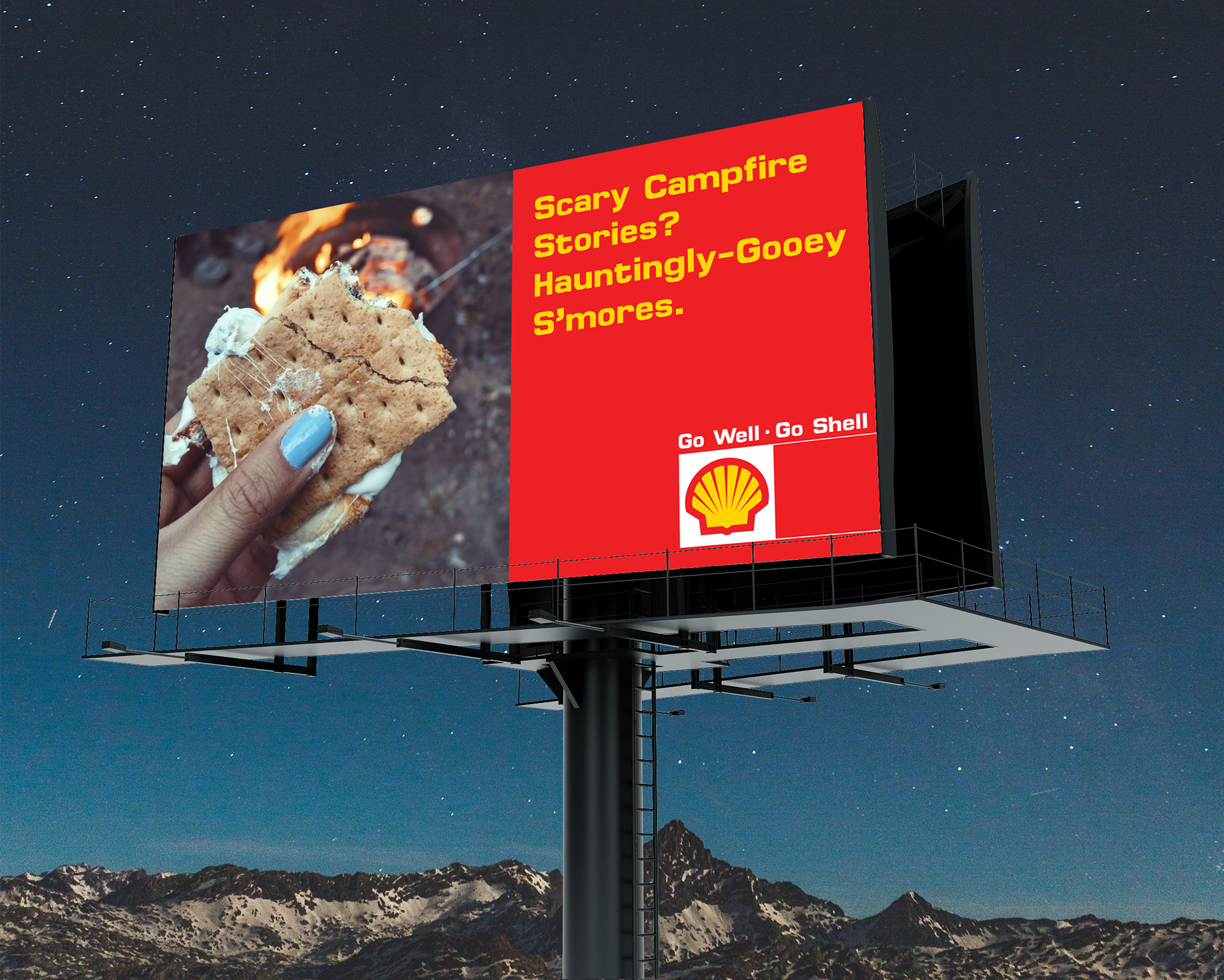 Shell Journeys: Scary campfire stories? Hauntingly-gooey s'mores.