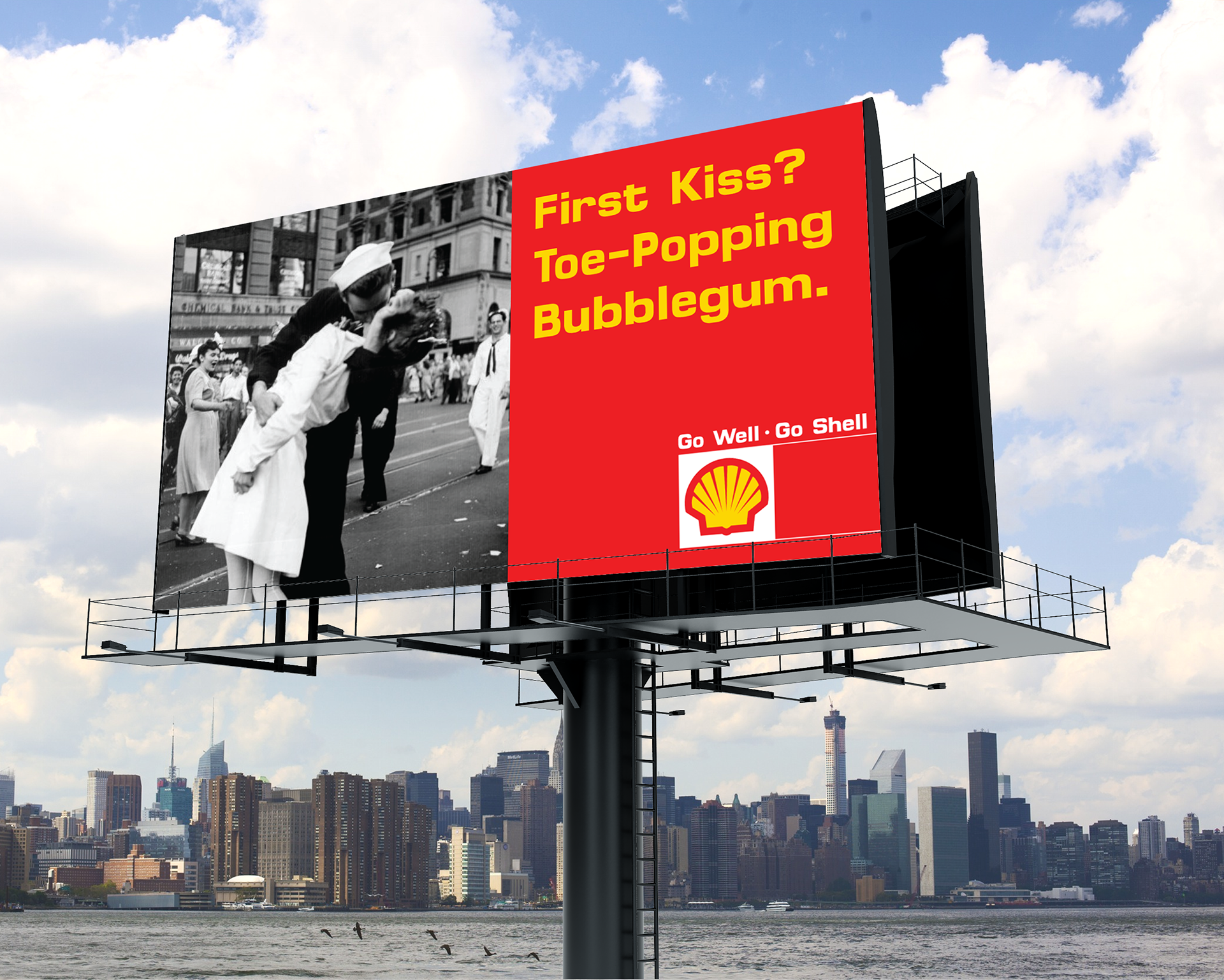 Shell Journeys Billboard: First kiss? Toe-popping bubblegum