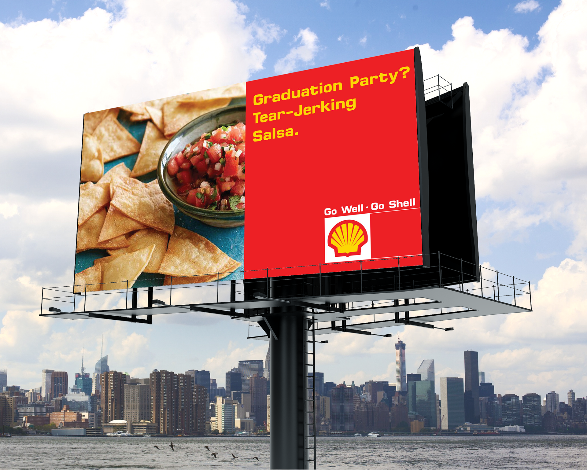 Shell Journeys Billboard: Graduation party? Tear-jerking salsa.