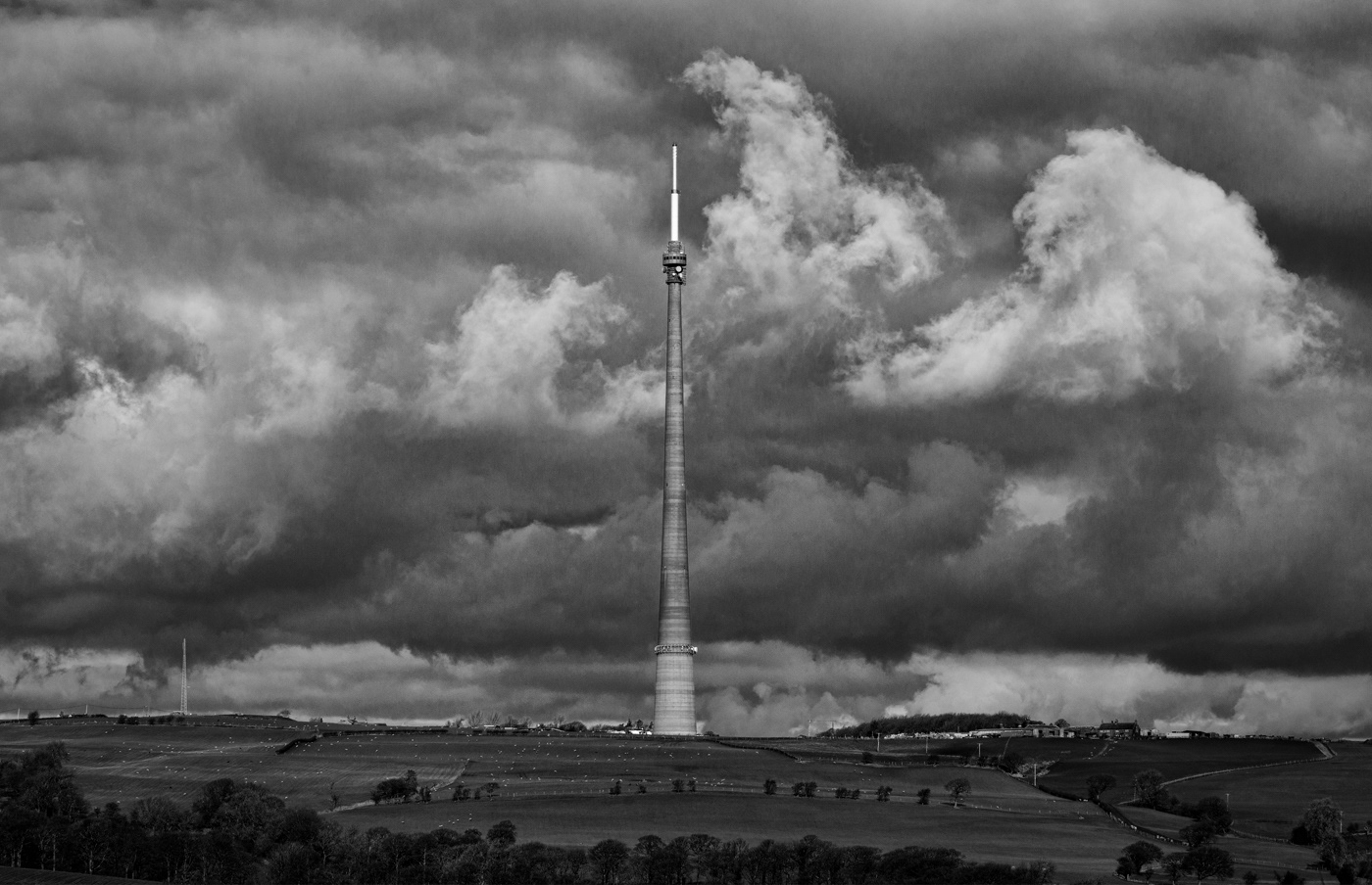 Emley Moor Tower UK