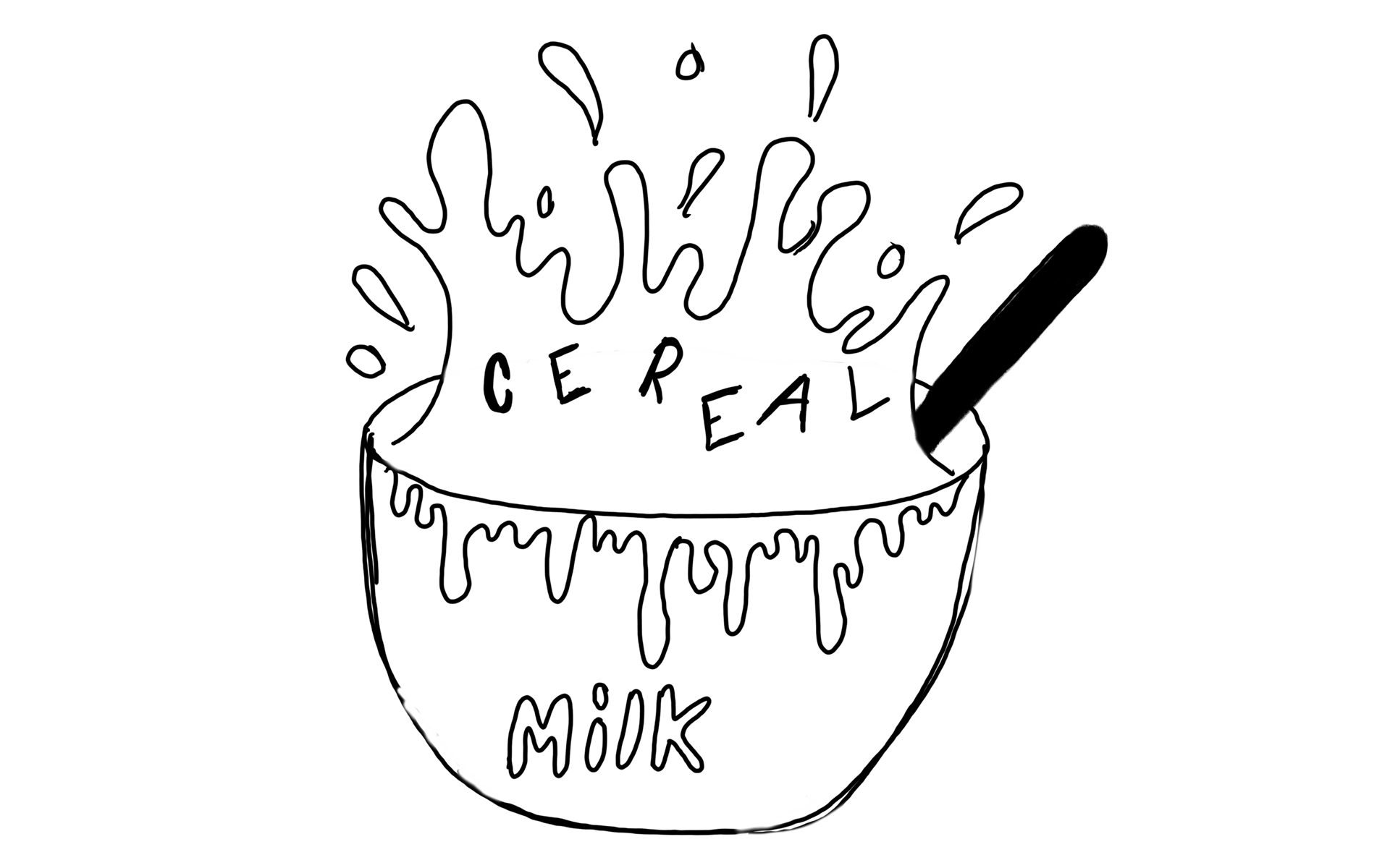 Cereal Milk Sketch