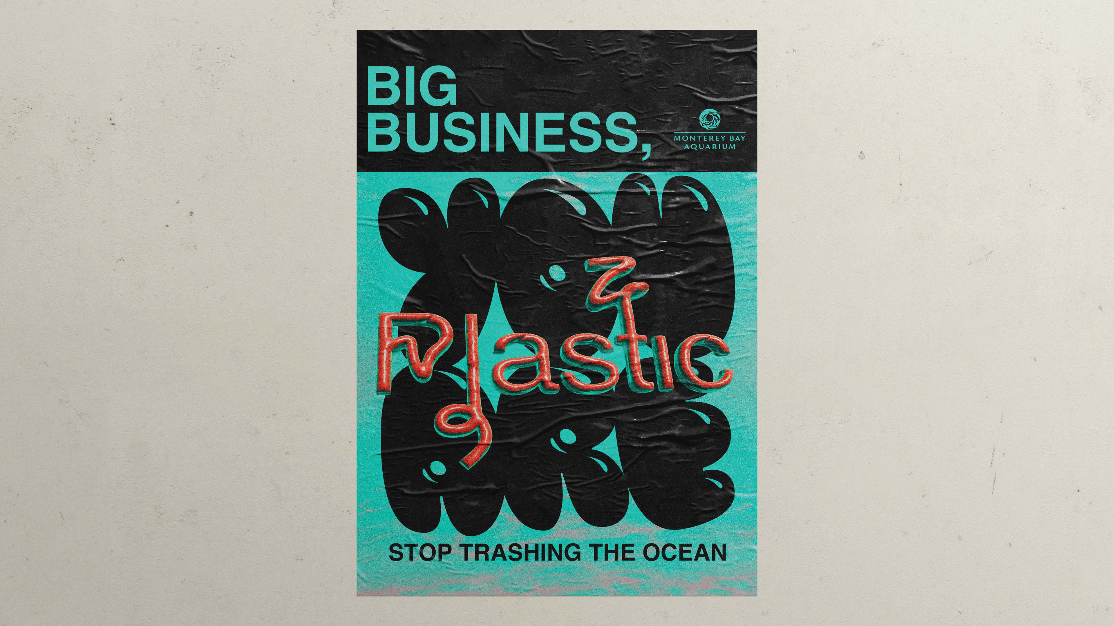 Poster to reinforce the message through a symbol of rebellion.
