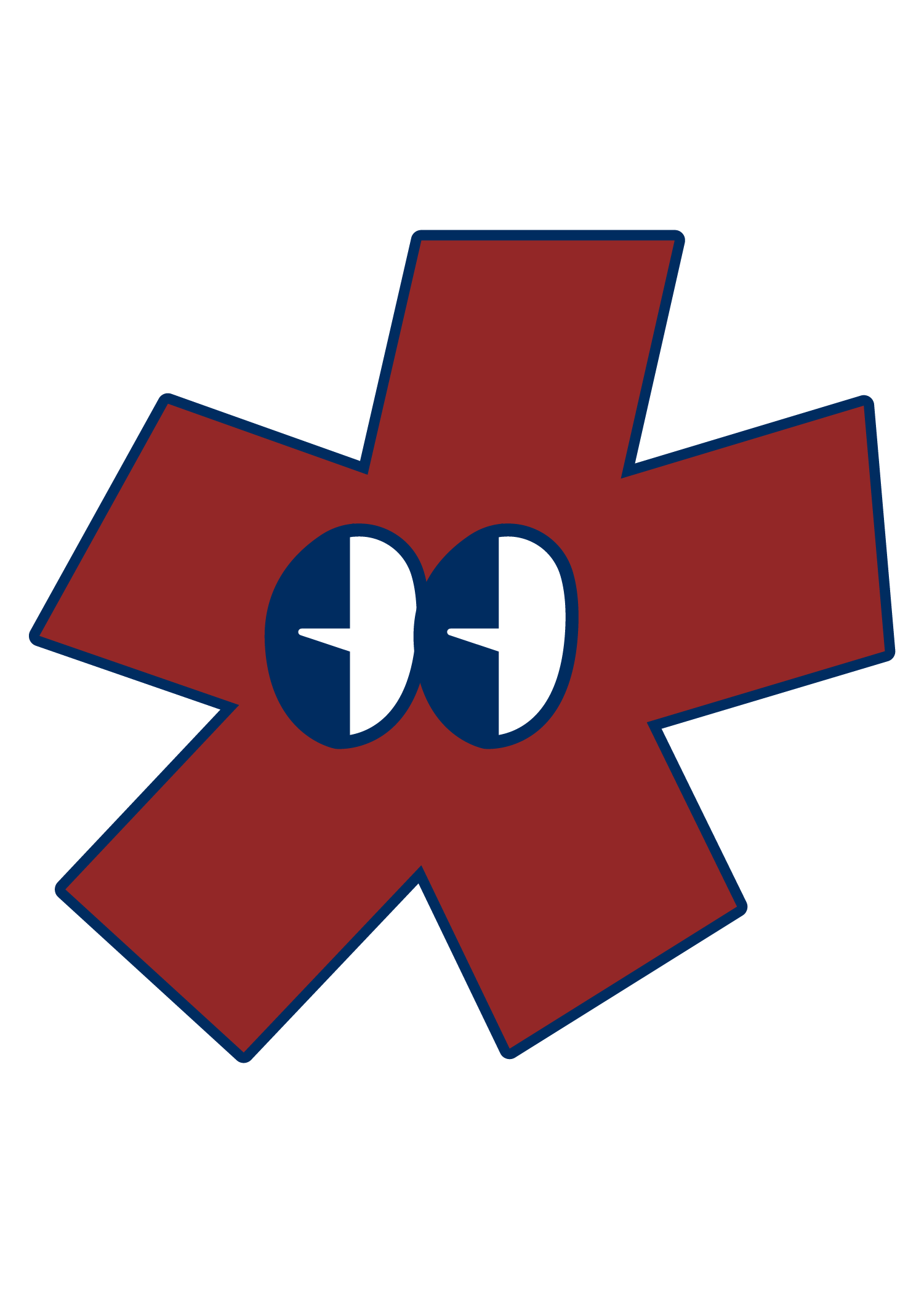 Red Sparky Character