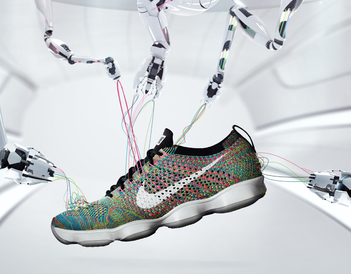 Nike hot sale flyknit manufacturing