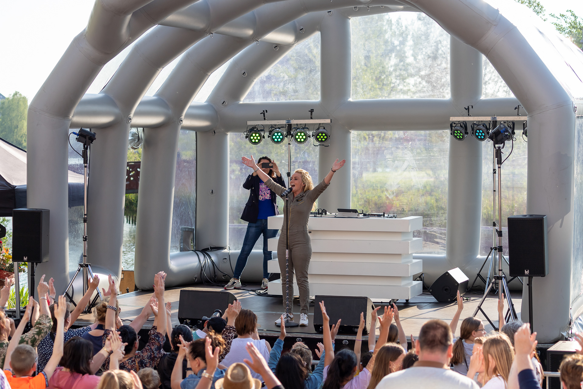 Feest 10-jarig bestaan winkelcentrum Oosterheem 13-5-2023