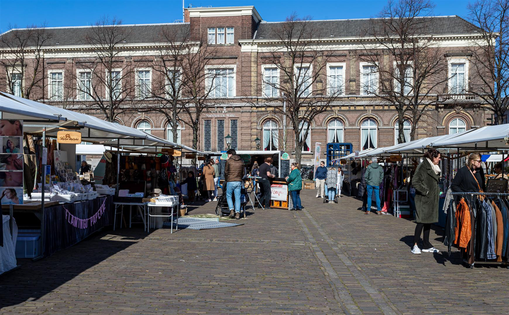 Markt centrum Den Haag