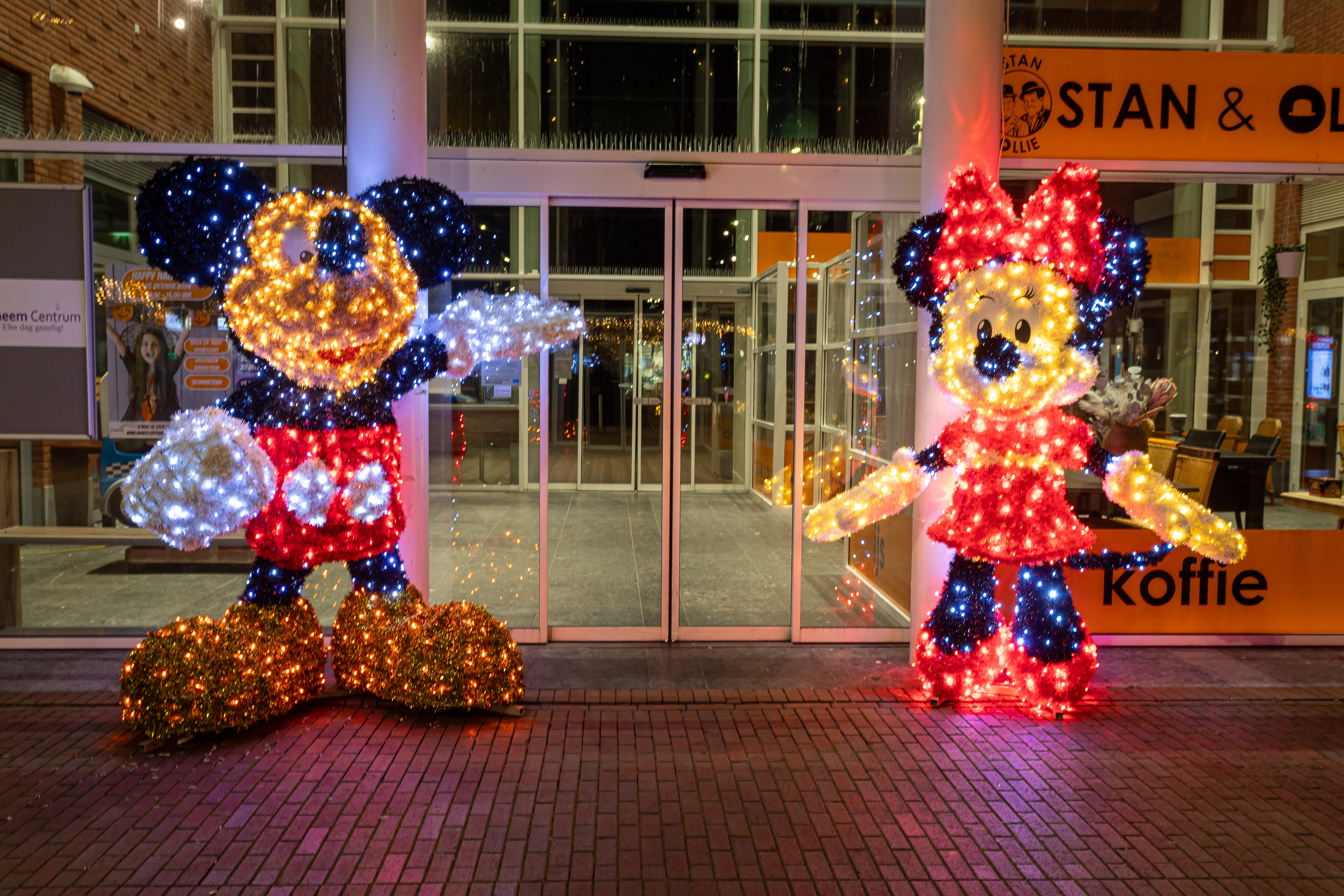 Kerstversiering winkelcentrum 2024