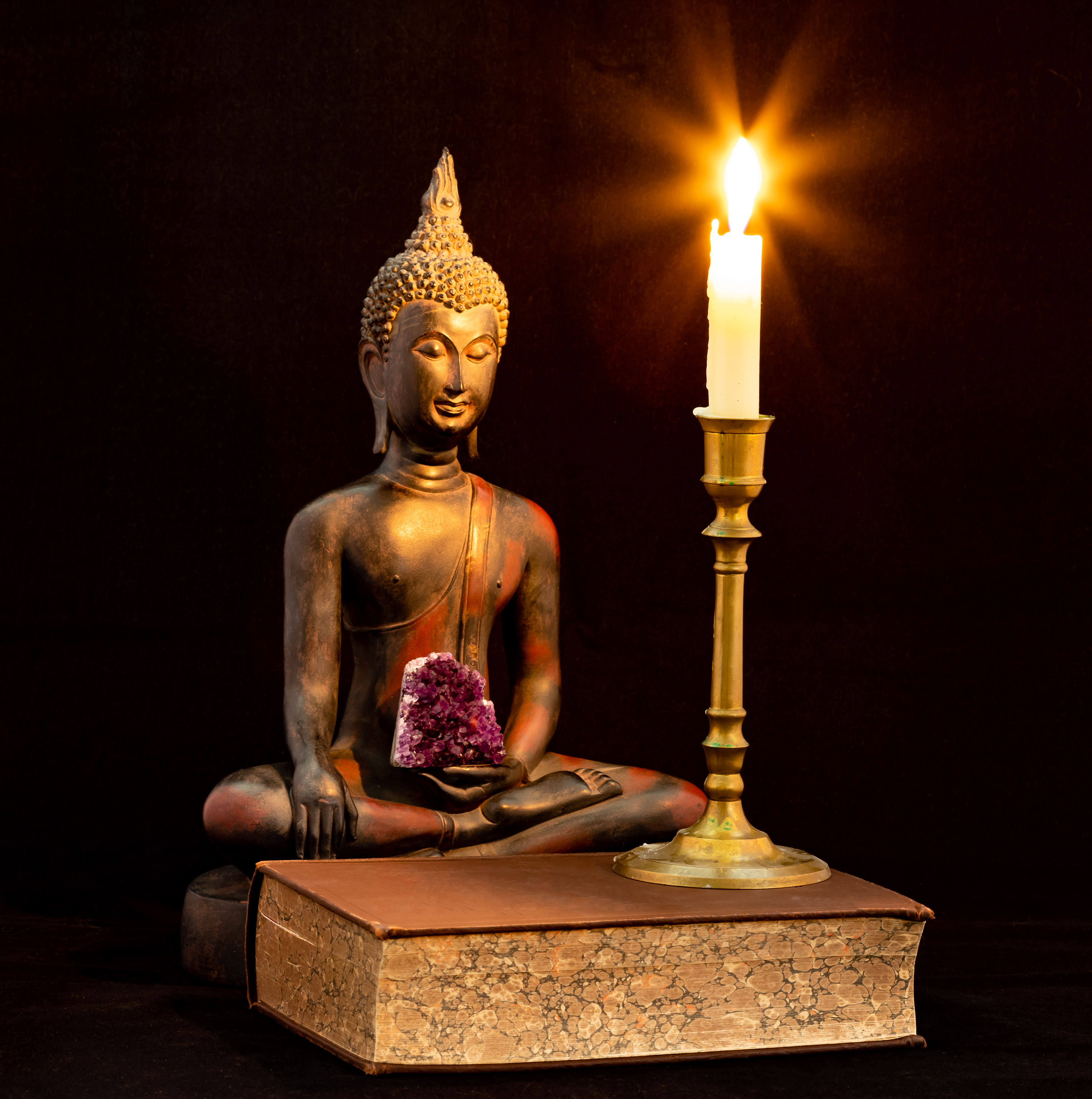 Buddha in het "Licht" .....