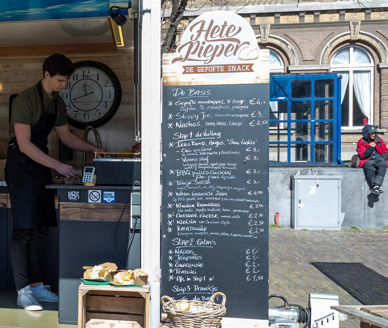 Markt centrum Den Haag