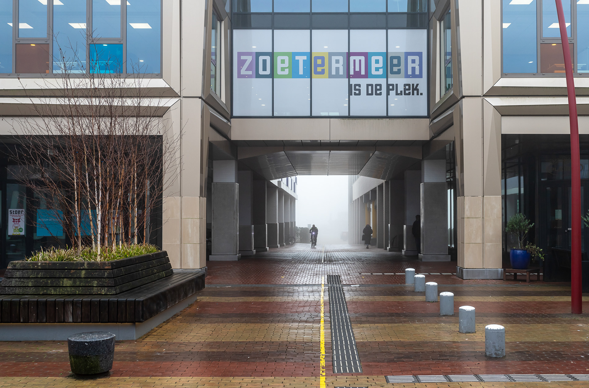 De eenzame fietser (bleek politie)