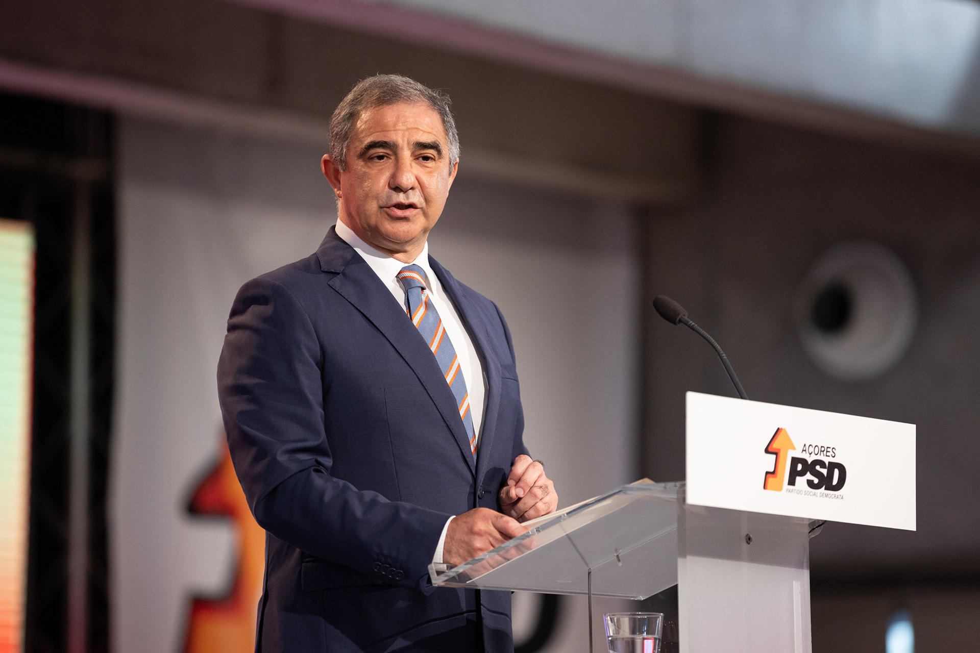 Primeira intervenção de José Manuel Bolieiro, re-eleito Presidente do PSD/A