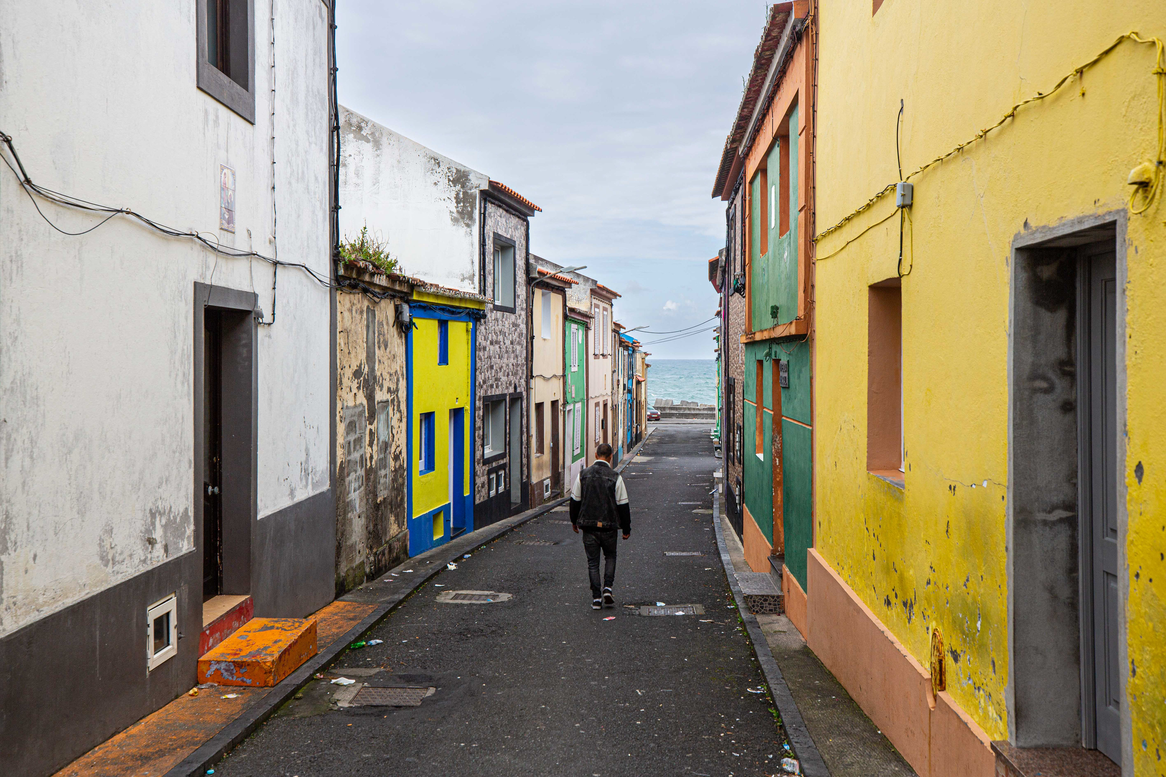 Ruas de Rabo de Peixe. Ribeira Grande, Junho 2023
