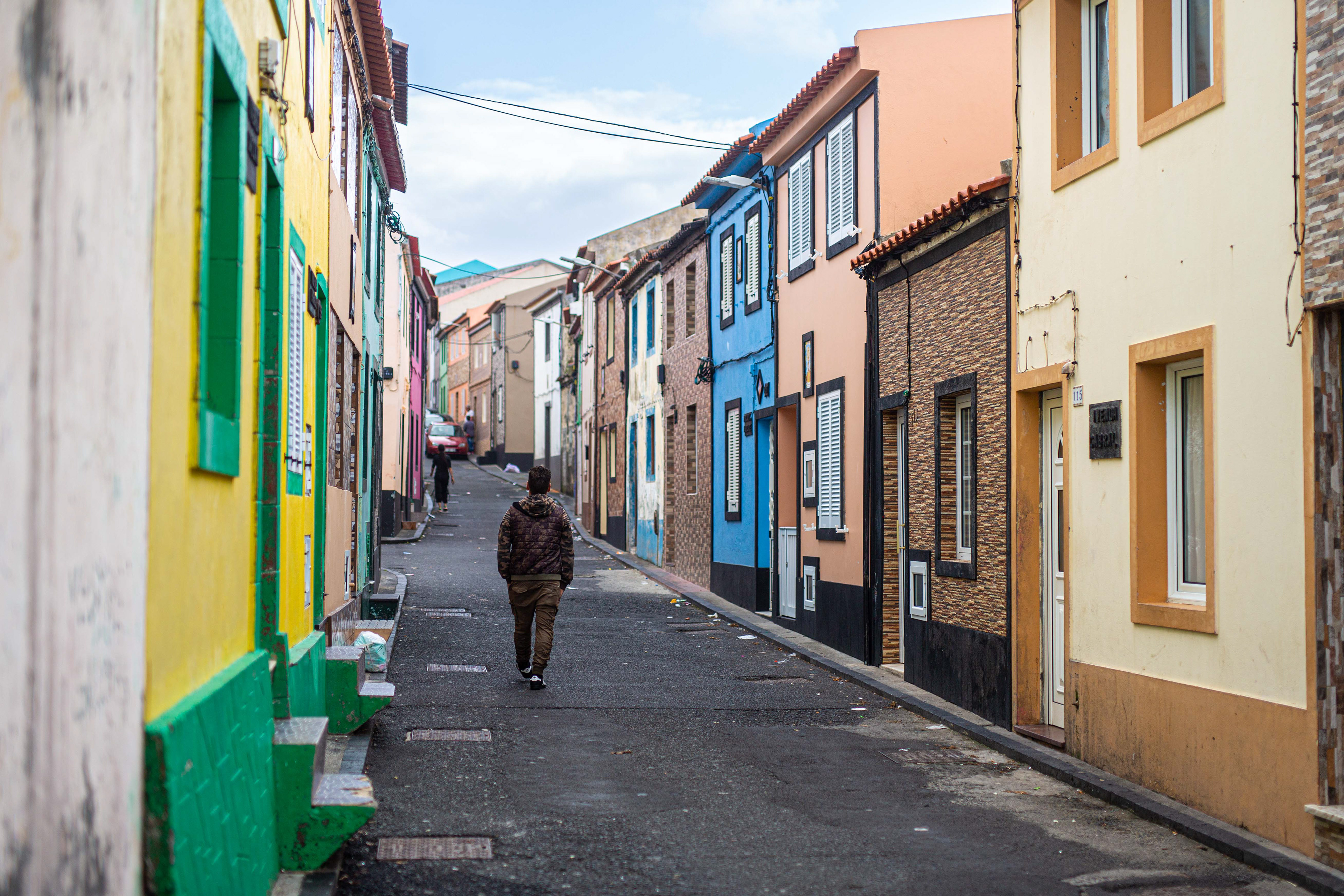 Ruas de Rabo de Peixe. Ribeira Grande, Junho 2023