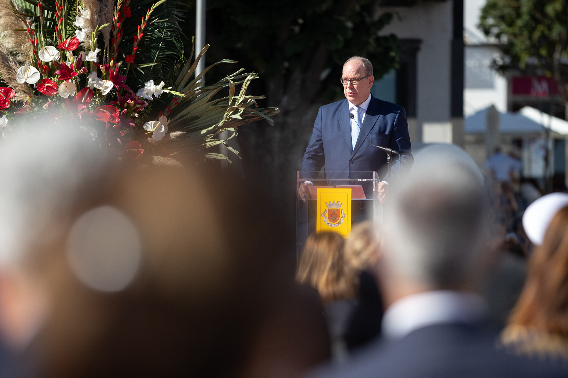 Alberto II, Príncipe do Mónaco em Ponta Delgada
