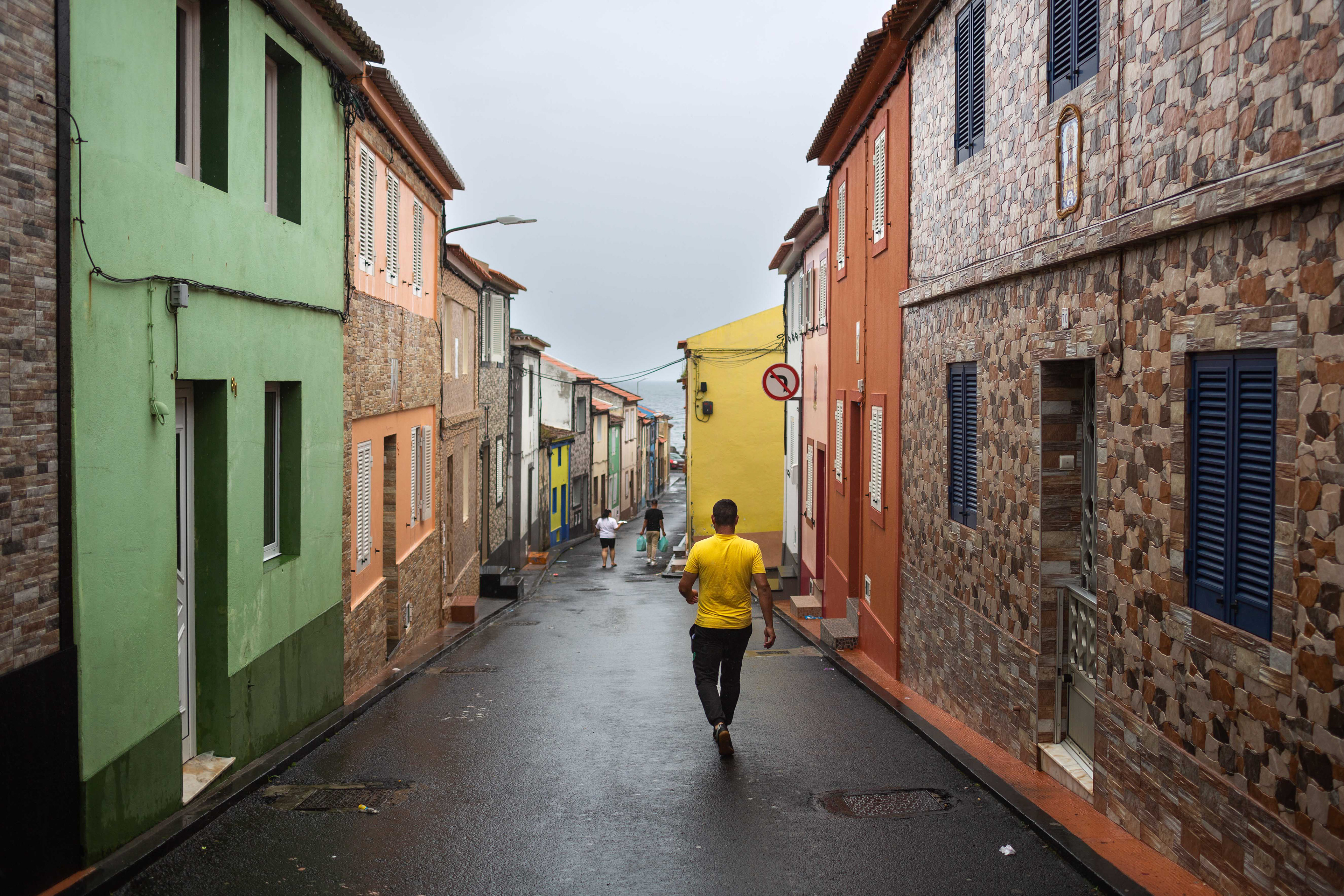 Ruas de Rabo de Peixe. Ribeira Grande, Junho 2023
