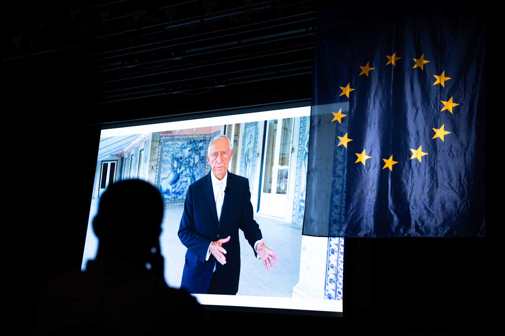 Intervenção gravada de Marcelo Rebelo de Sousa, Presidente da República