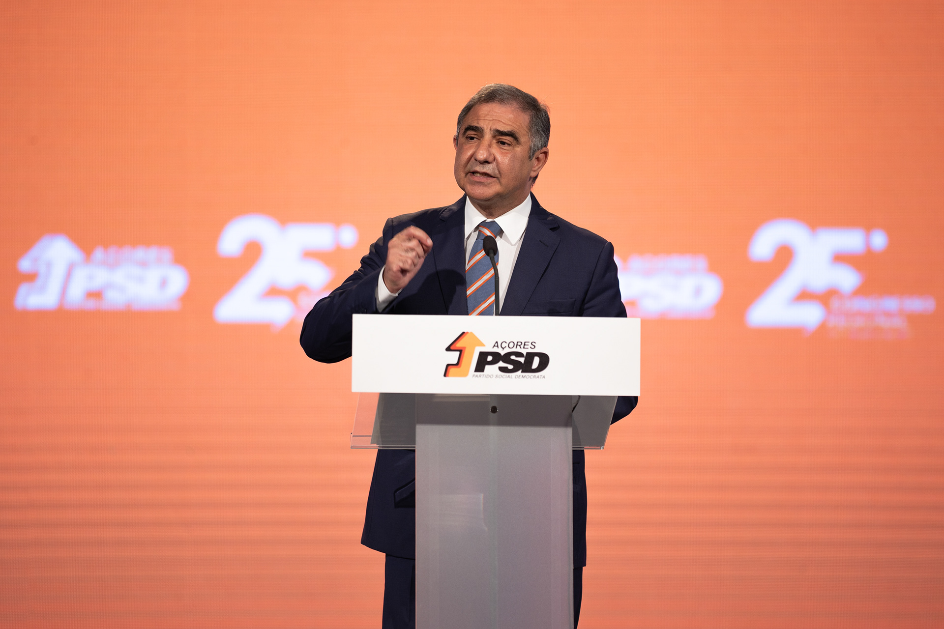 Primeira intervenção de José Manuel Bolieiro, re-eleito Presidente do PSD/A