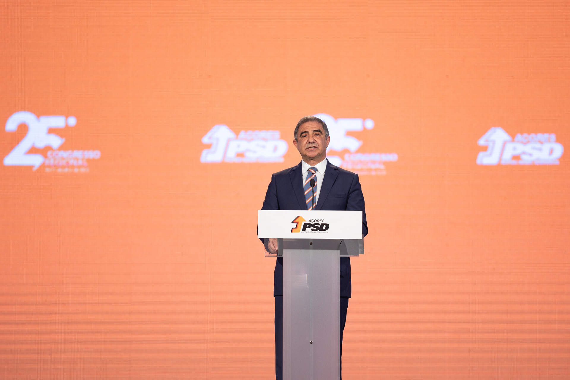 Primeira intervenção de José Manuel Bolieiro, re-eleito Presidente do PSD/A