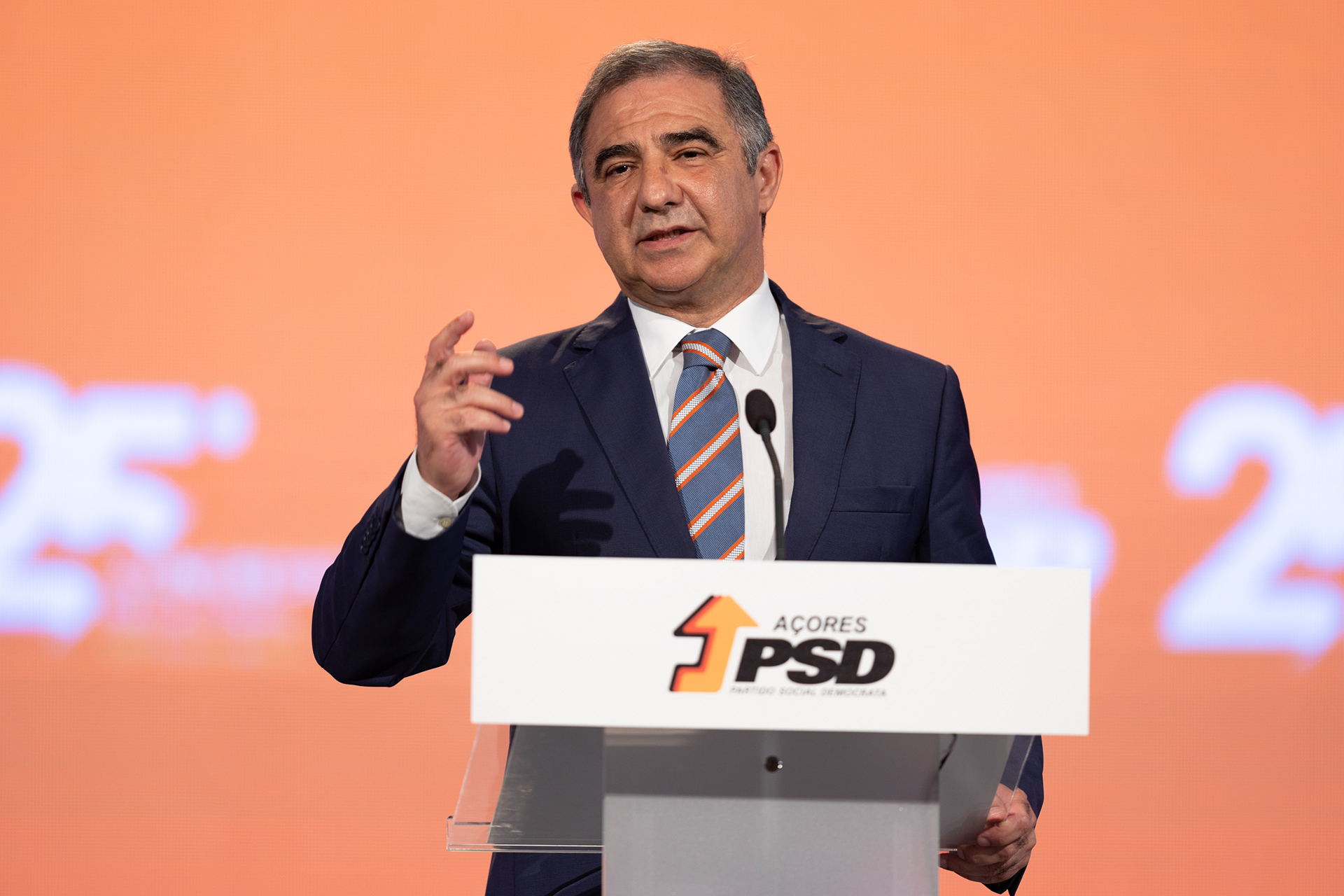 Primeira intervenção de José Manuel Bolieiro, re-eleito Presidente do PSD/A