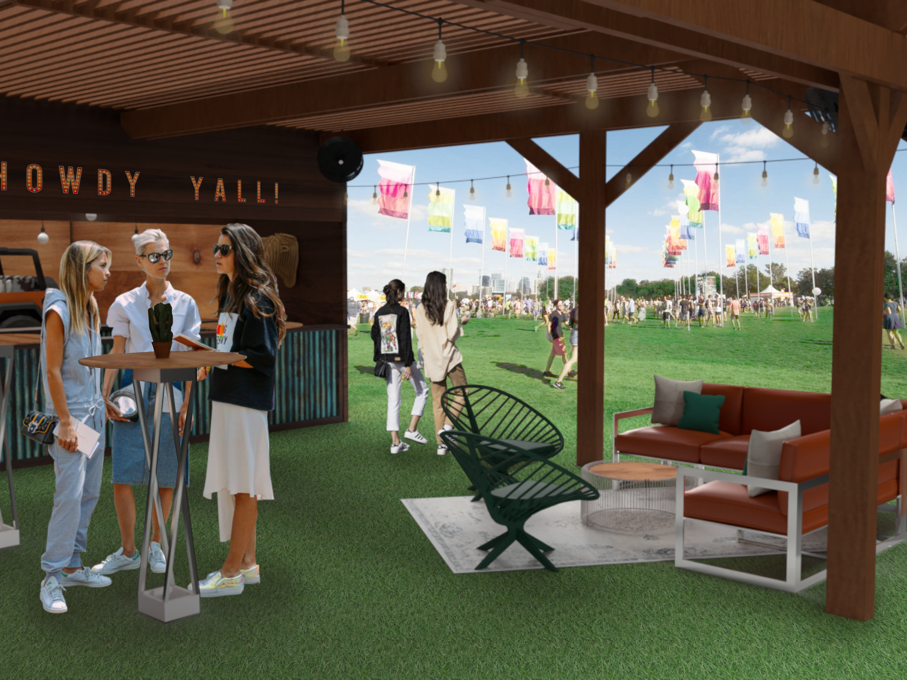 Perfect location next to the main grounds of Austin City Limits